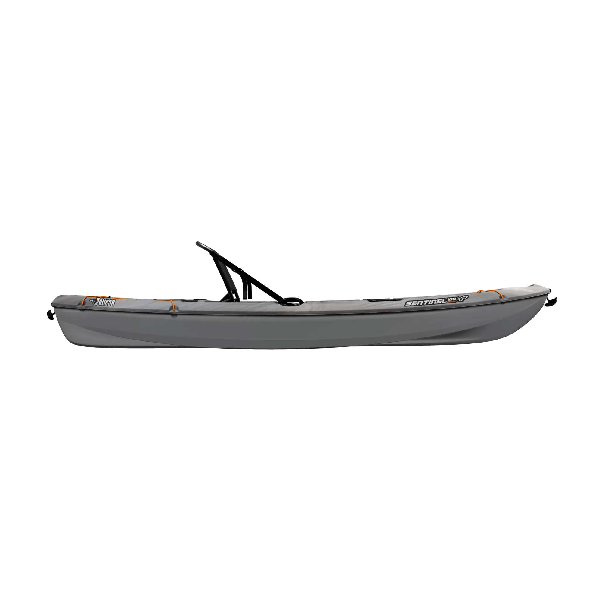 PELICAN - Kayak de pêche Sentinel 100XP Angler - Grey - MGF10P103-00 - SIDE