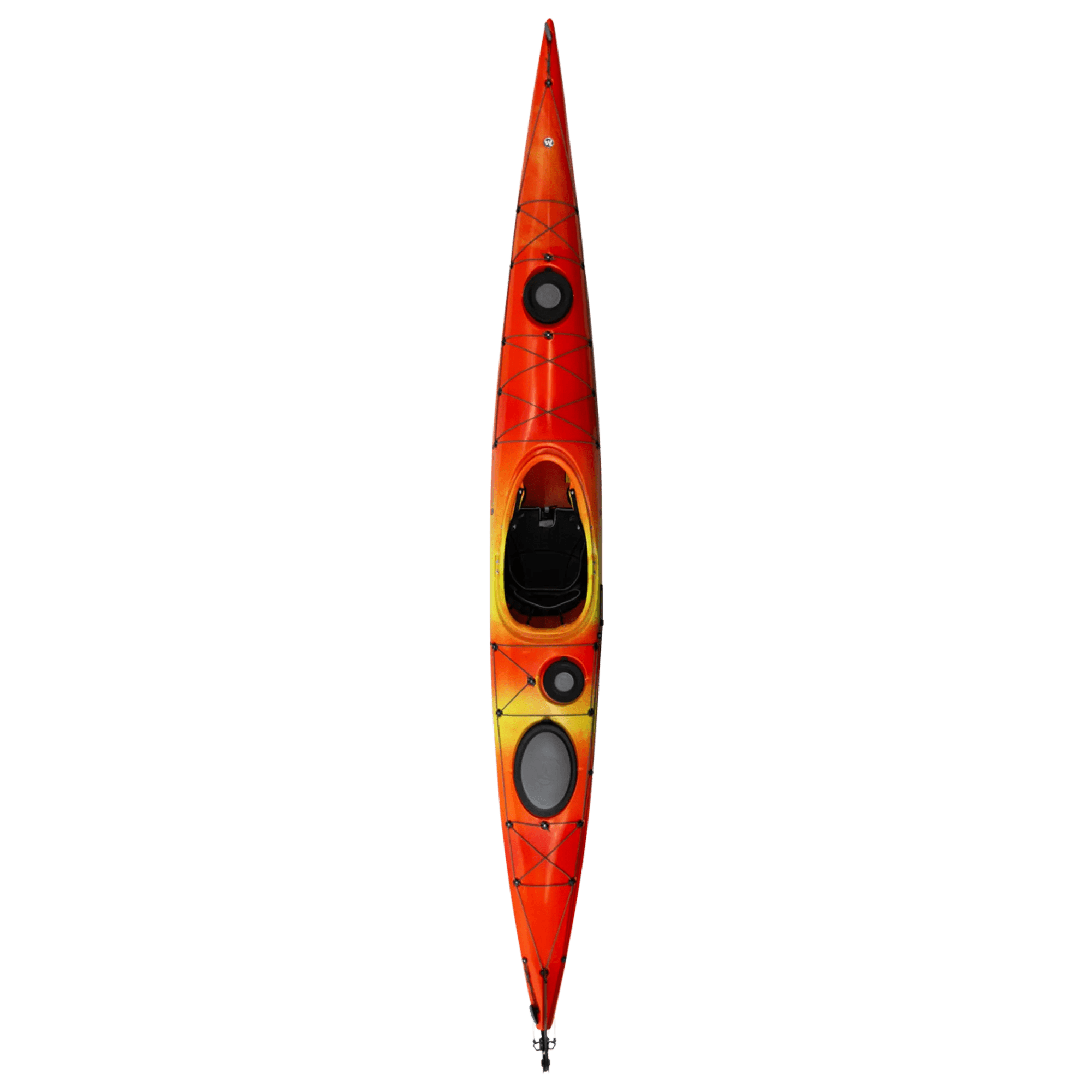 WILDERNESS SYSTEMS - Tsunami 175 Sit-Inside Touring Kayak - Orange - 9720717054 - TOP 