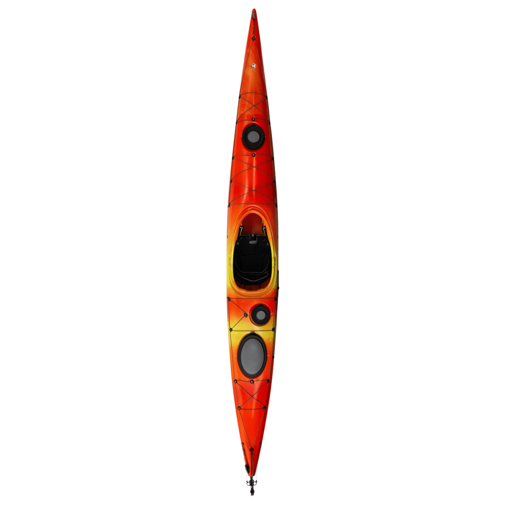 WILDERNESS SYSTEMS - Tsunami 175 Sit-Inside Touring Kayak - Orange - 9720717054 - TOP