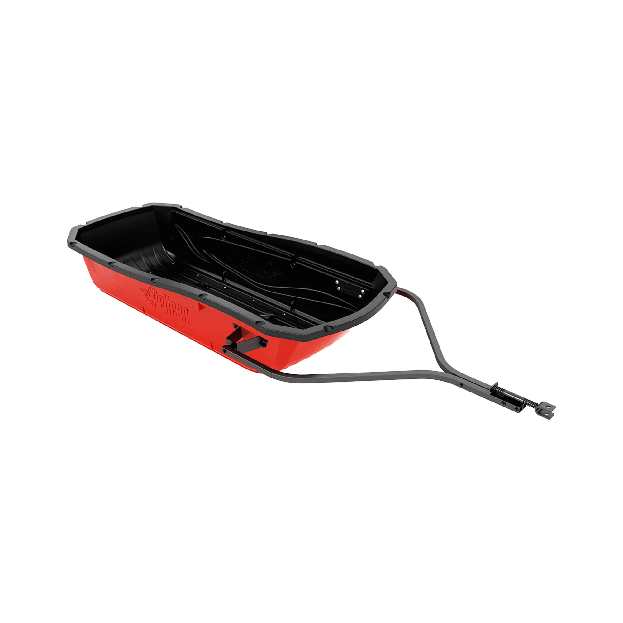PELICAN - Trek Sport 75 Utility Sled with Runners, Tow Hitch & Travel Cover - Red - LHT75PF01-00 - ISO 
