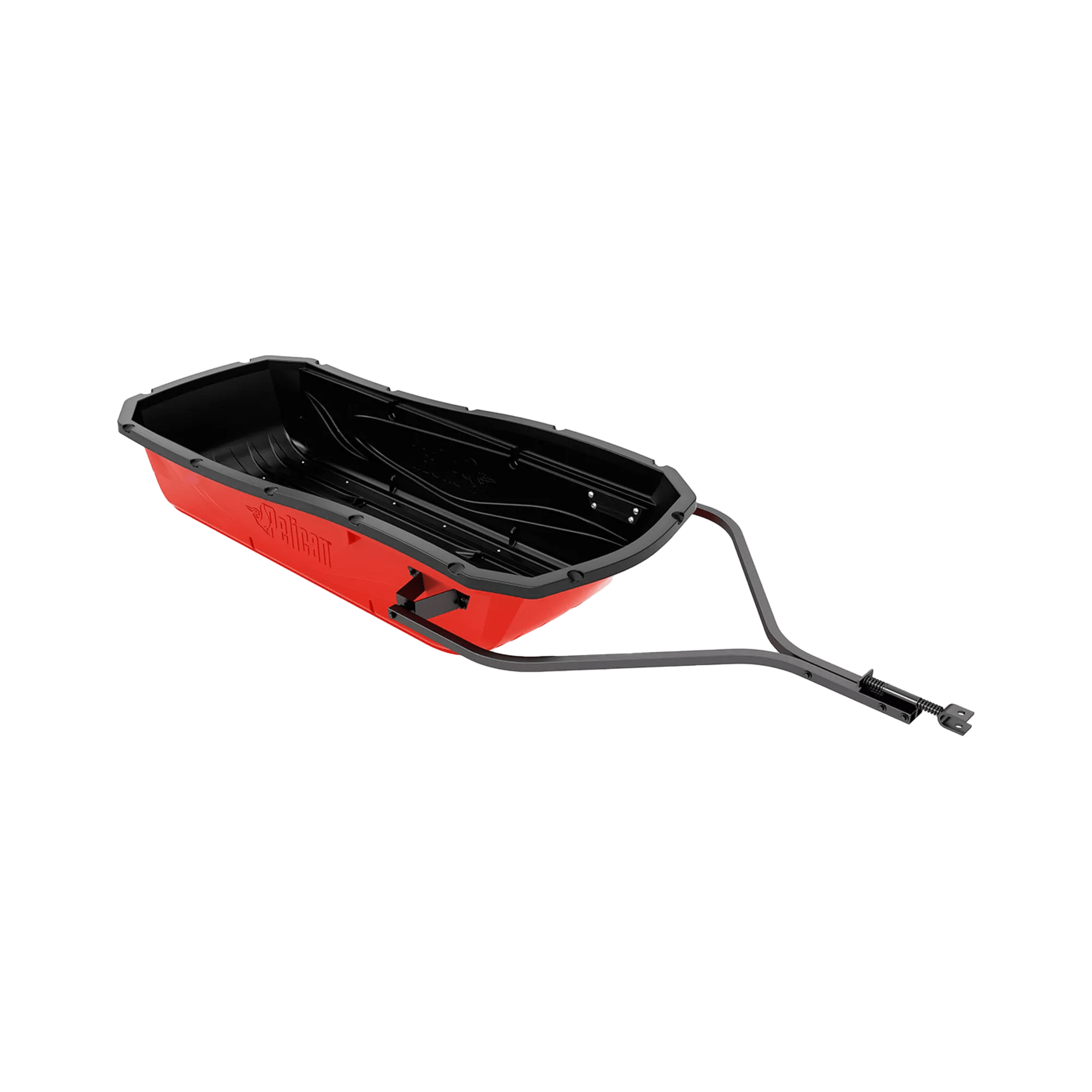 PELICAN - Trek Sport 75 Utility Sled with Runners, Tow Hitch & Travel Cover - Red - LHT75PF01-00 - ISO