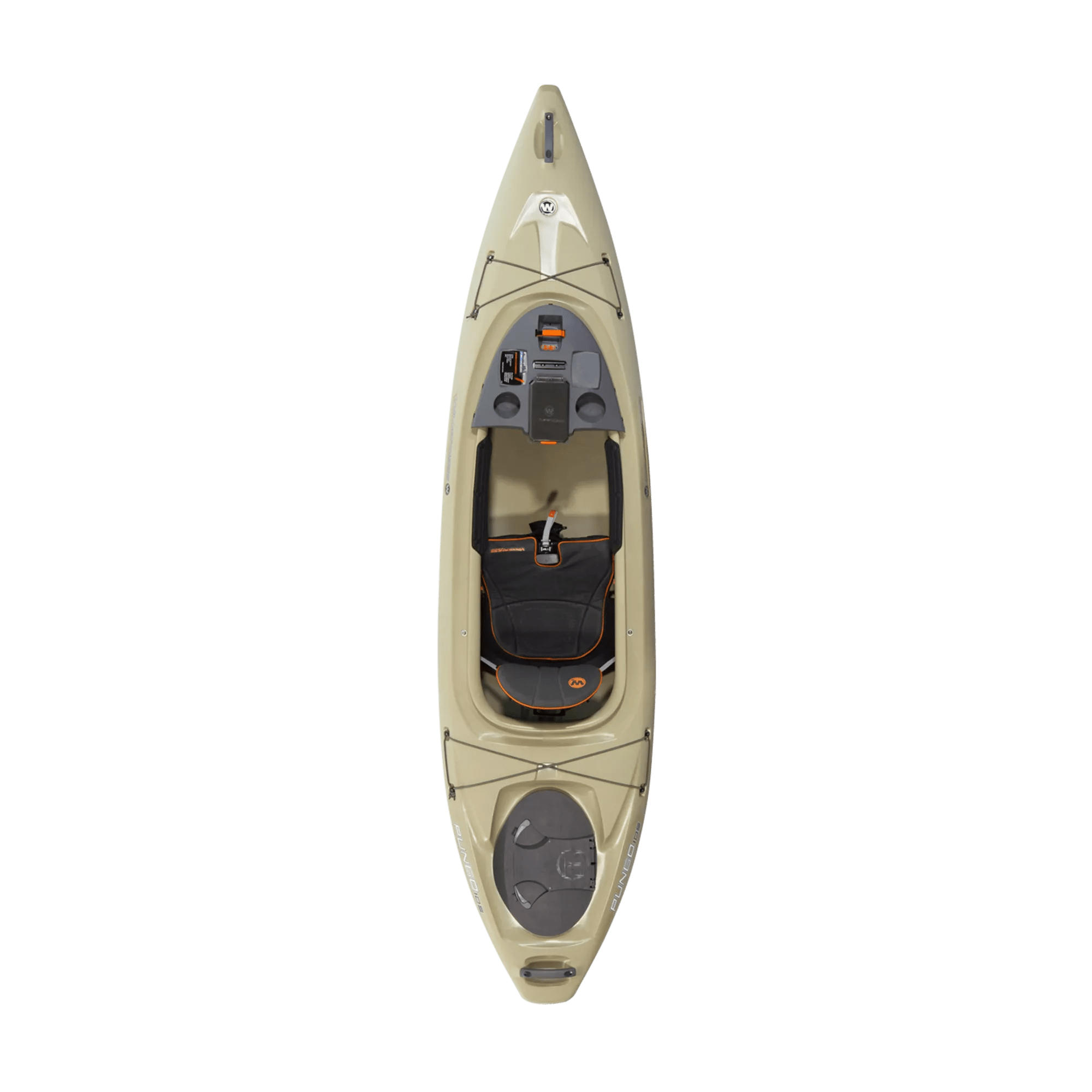 WILDERNESS SYSTEMS - Pungo 105 Recreational Kayak - Discontinued color/model - Brown - 9731069181 - TOP