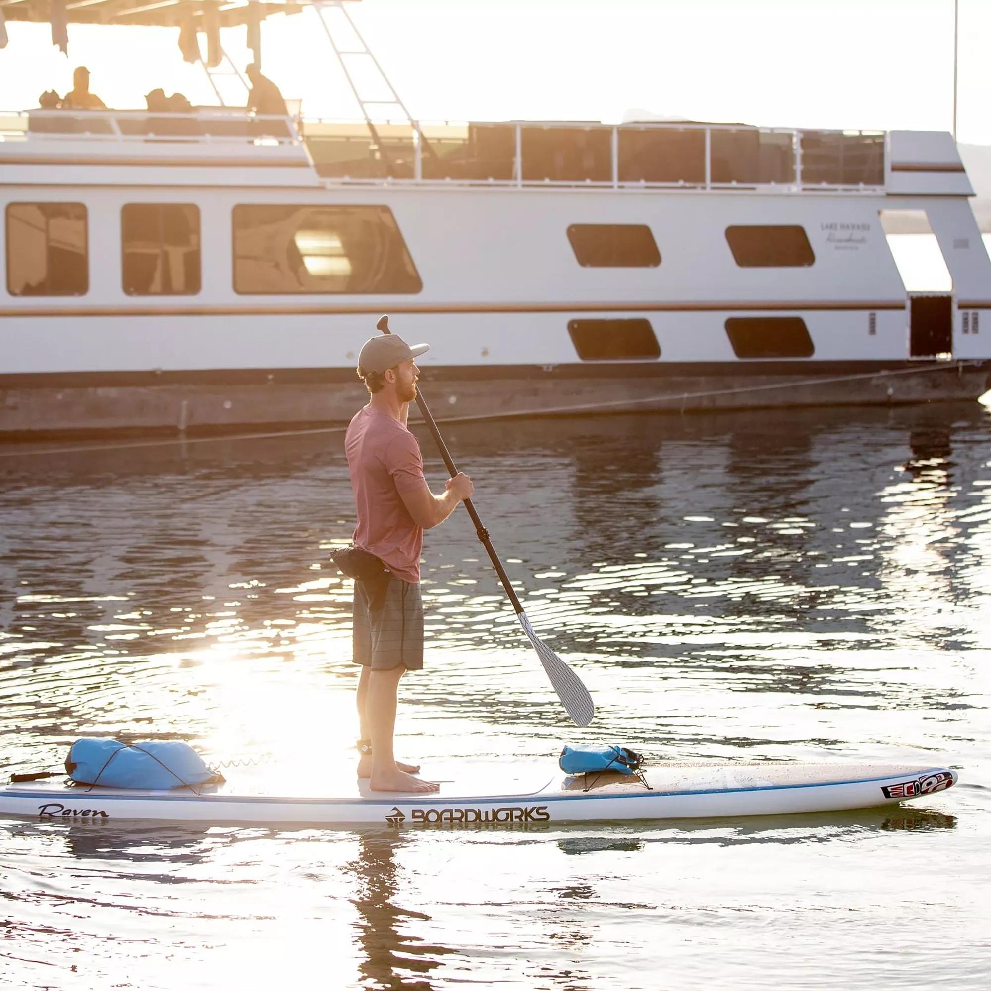 BOARDWORKS - Raven 12'6" Touring Paddle Board - Beige - 848201015313 - LIFE STYLE 2