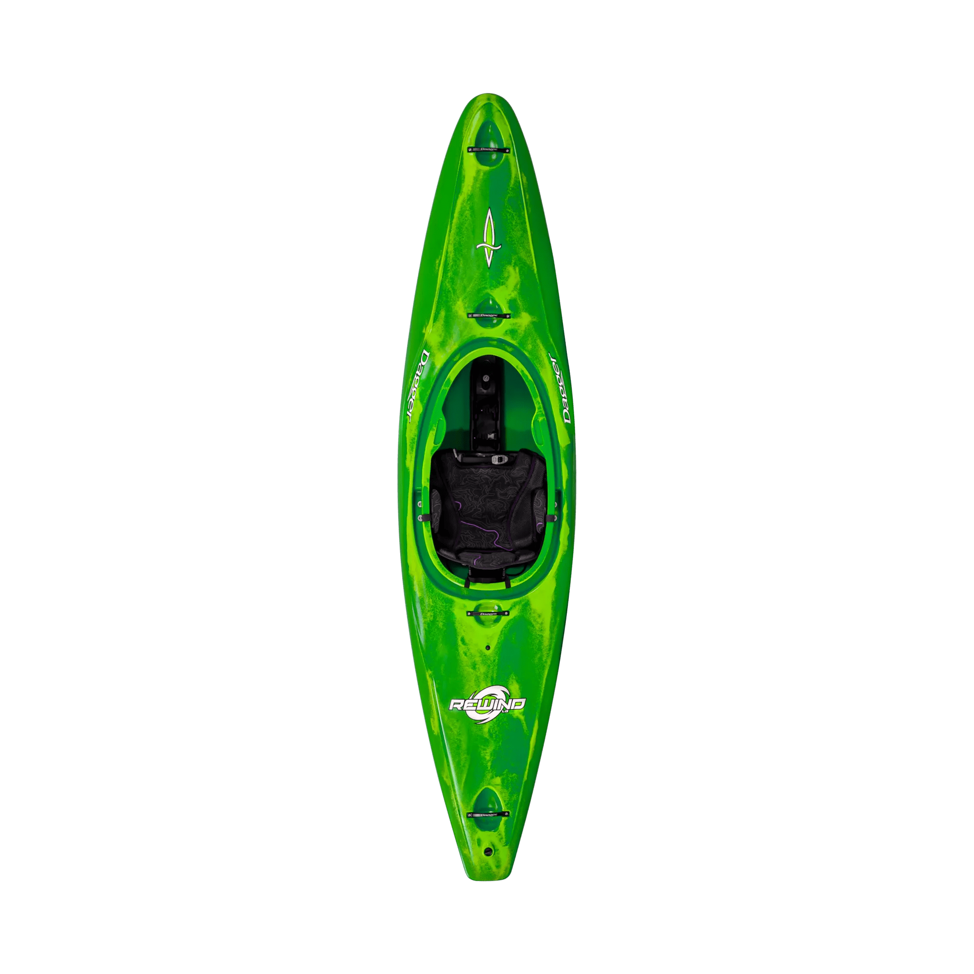 DAGGER - Kayak d’eaux vives polyvalent Rewind SM - Green - 9010474207 - TOP