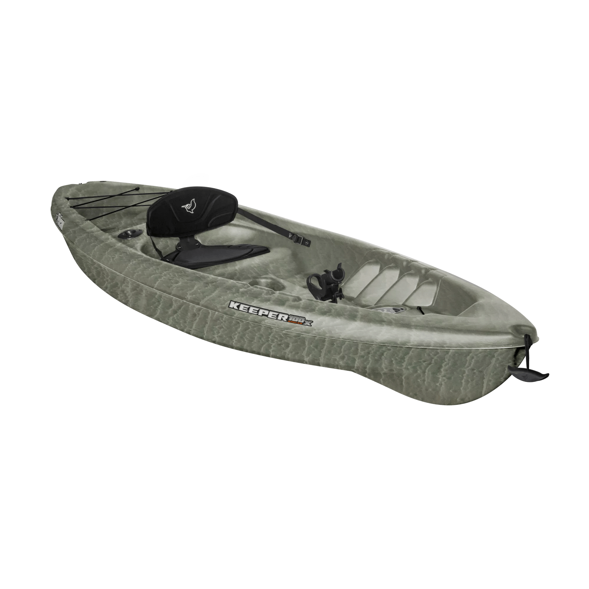 PELICAN - Keeper 100X Angler Fishing Kayak - Grey - KVF10P401 - ISO