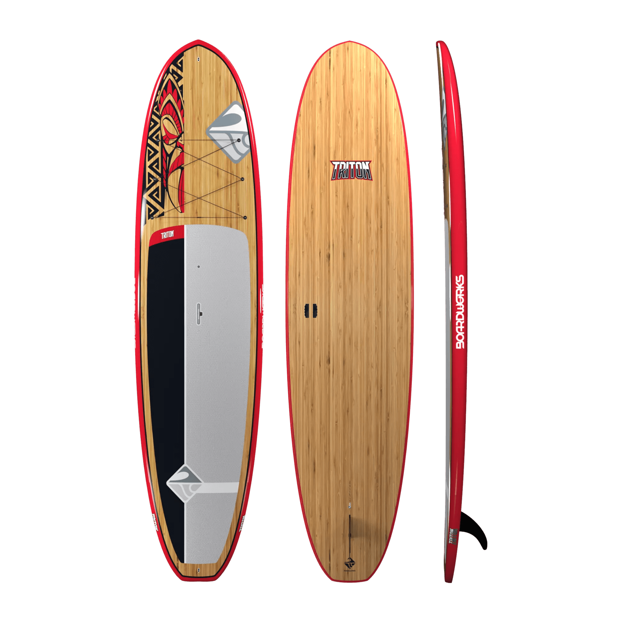 BOARDWORKS - Triton 11'6" All-Around Paddle Board - Red - 4440519518 - 