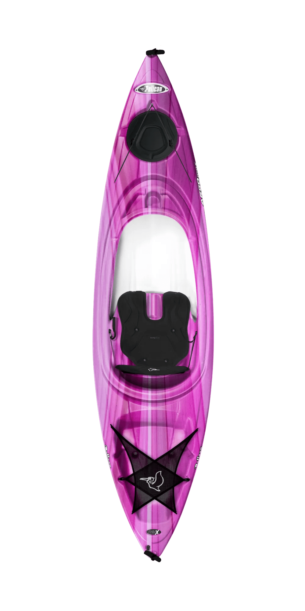 PELICAN - Argo 100X Sit-In Recreational Kayak - Pink - KFF10P304-00 - TOP