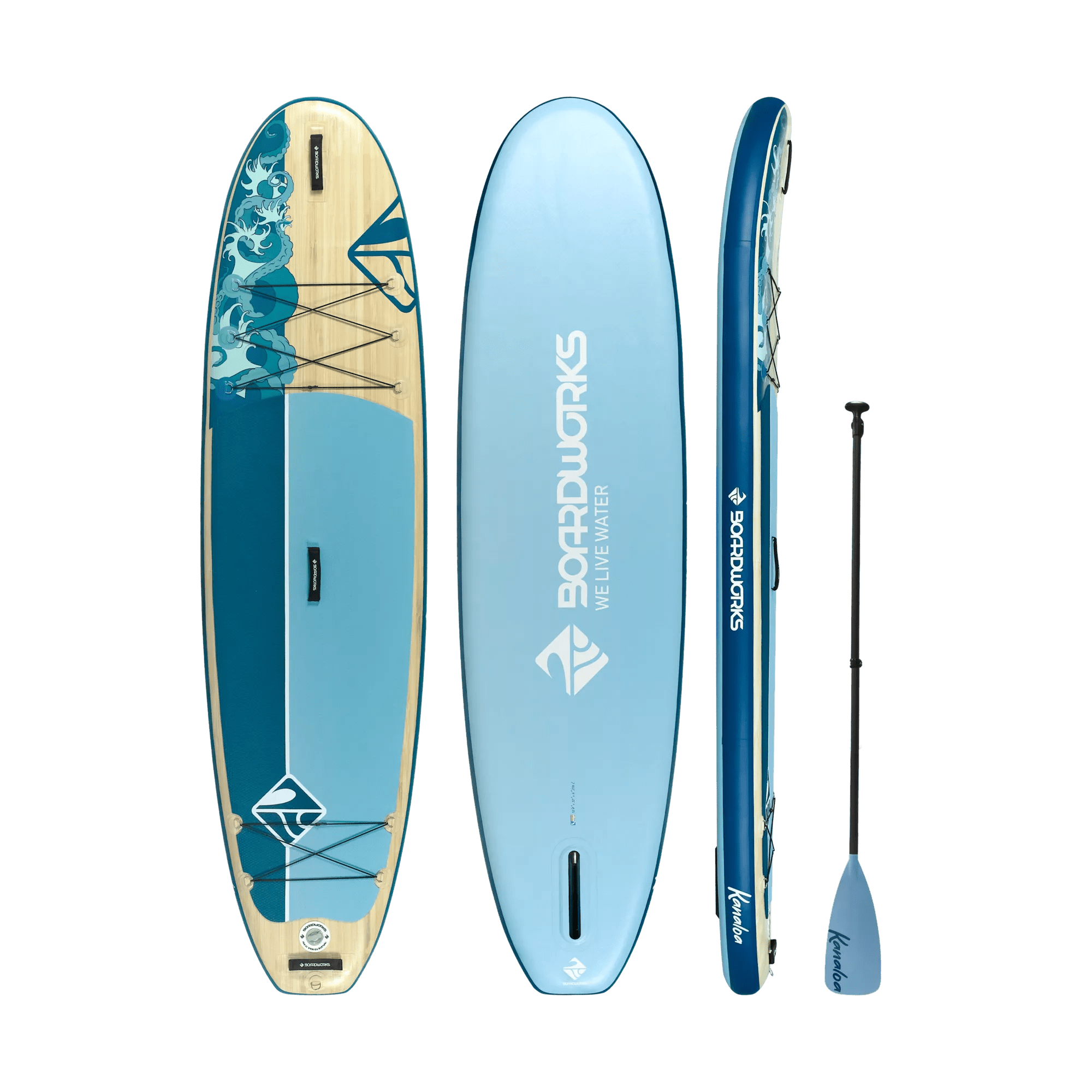 BOARDWORKS - Shubu Kanaloa 10'4" Inflatable Paddleboard -  - 4440741536 - TOP