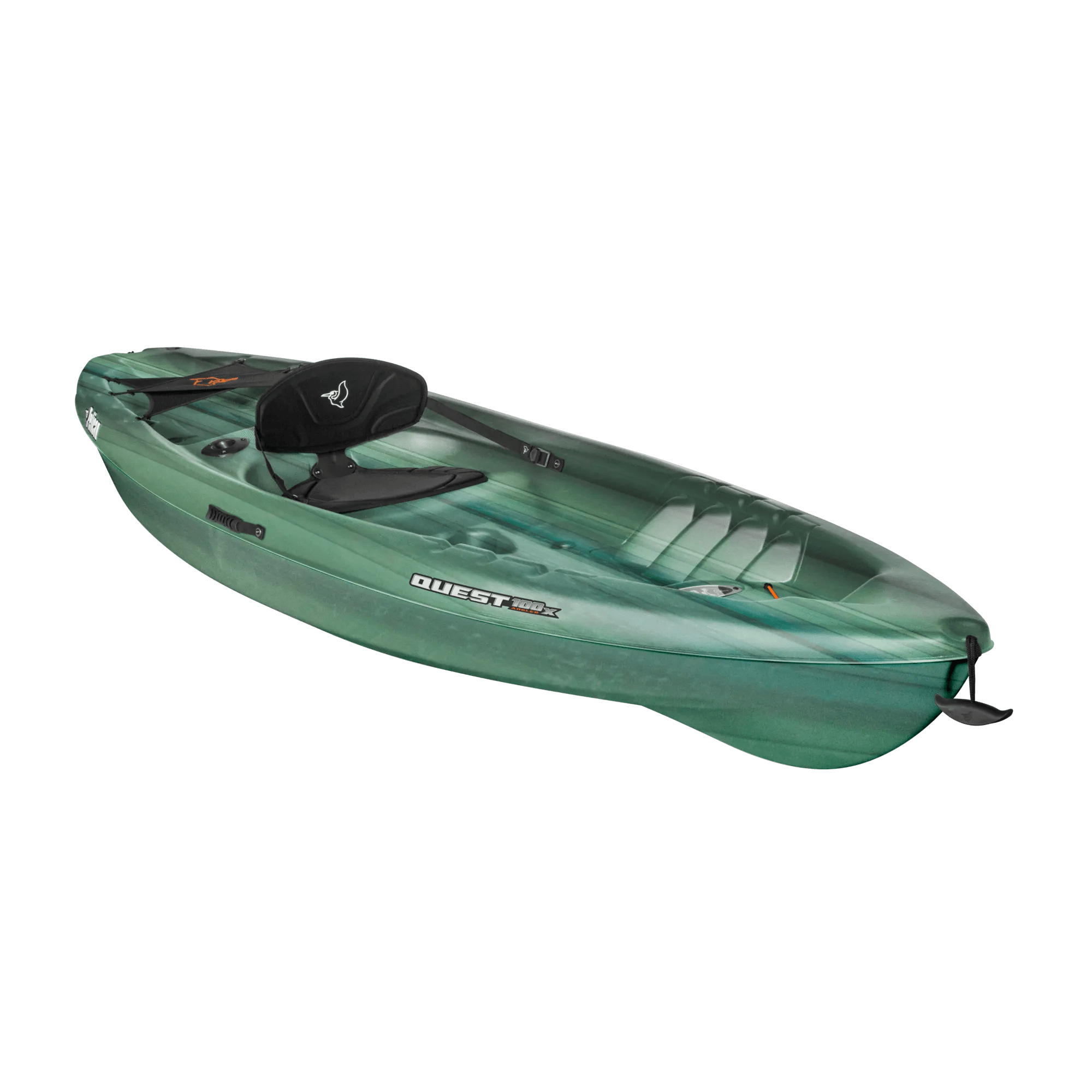 PELICAN - Quest 100X Angler Fishing Kayak - Grey - KVL10P425 - ISO