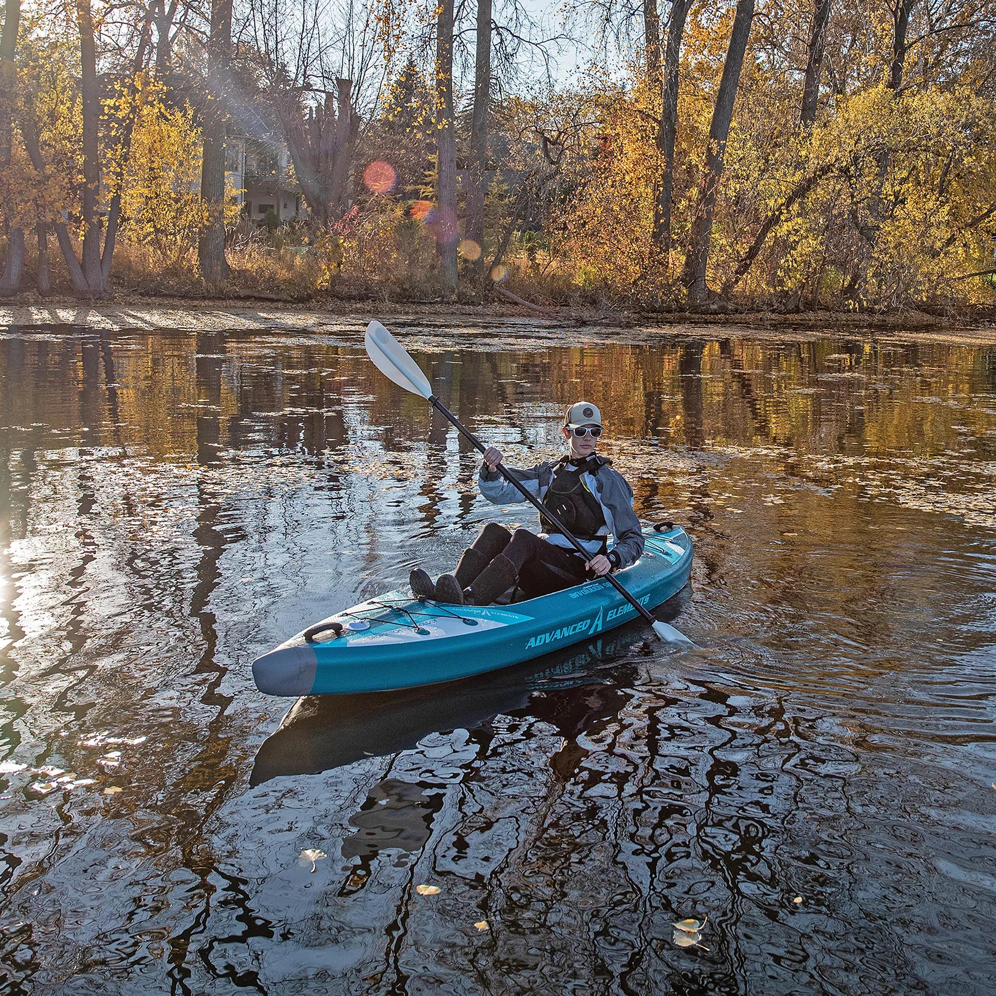 ADVANCED ELEMENTS - Kayak récréatif AirVolution Sport avec pompe - Blue - AE3028-B - LIFE STYLE 1