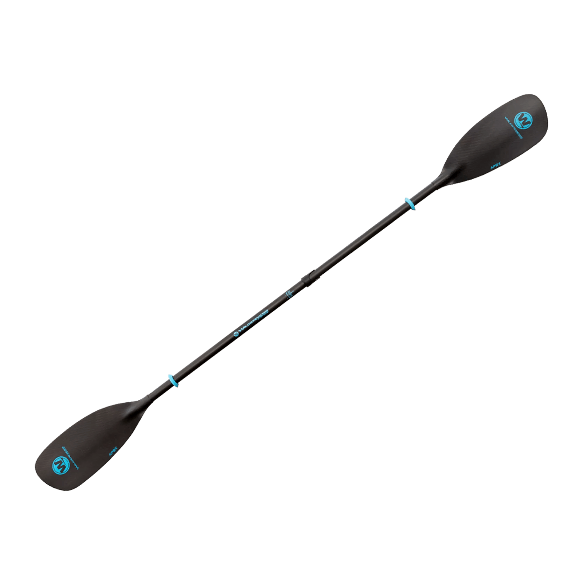 WILDERNESS SYSTEMS - Pagaie de kayak Apex Carbon de 220 cm à 240 cm - Blue - 8070203 - ISO 