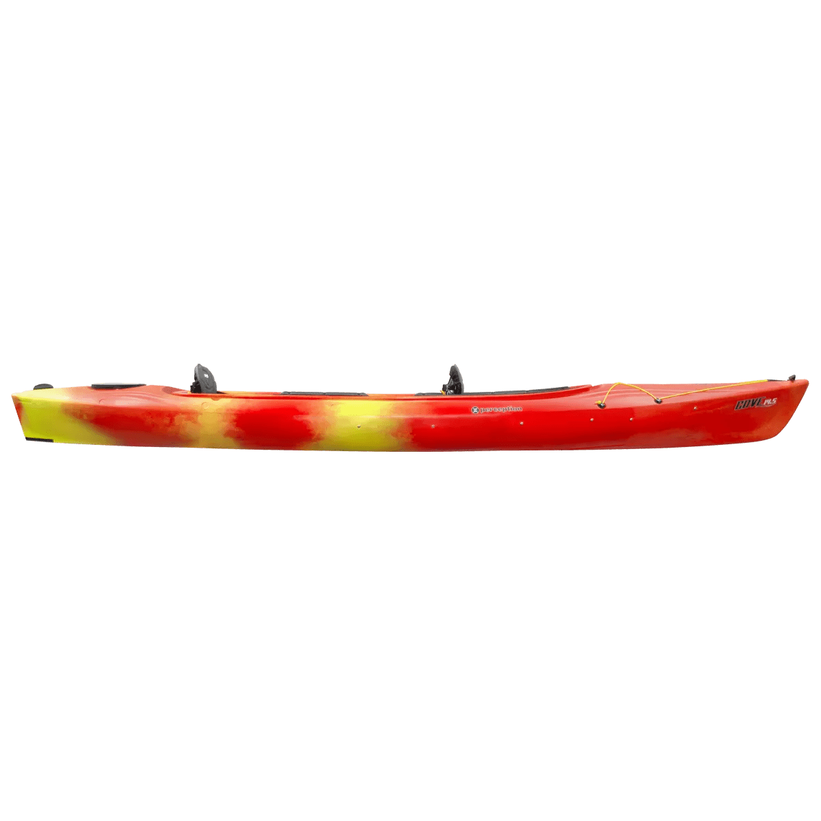 PERCEPTION - Cove 14.5 T Recreational Kayak - Red - 9331030042 - SIDE
