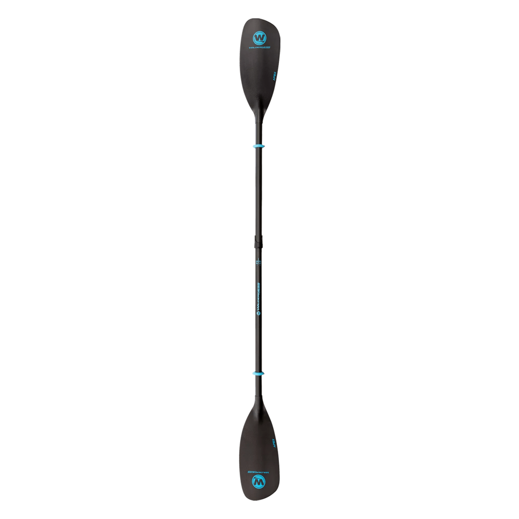 WILDERNESS SYSTEMS - Pagaie de kayak Apex Carbon de 220 cm à 240 cm - Blue - 8070203 - SIDE