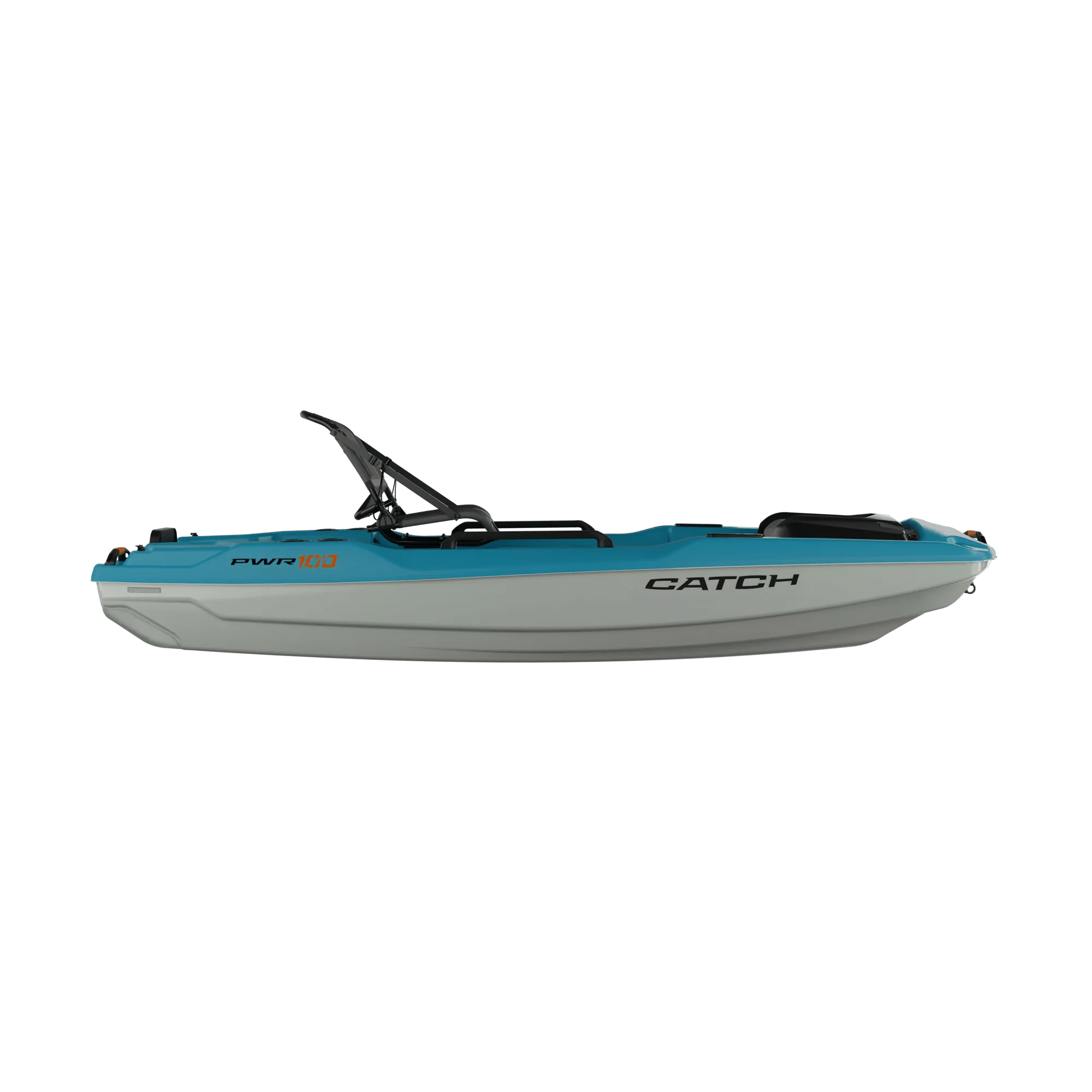 PELICAN - Catch PWR 100 Fishing Kayak - Blue - MFP10P300-00 - SIDE