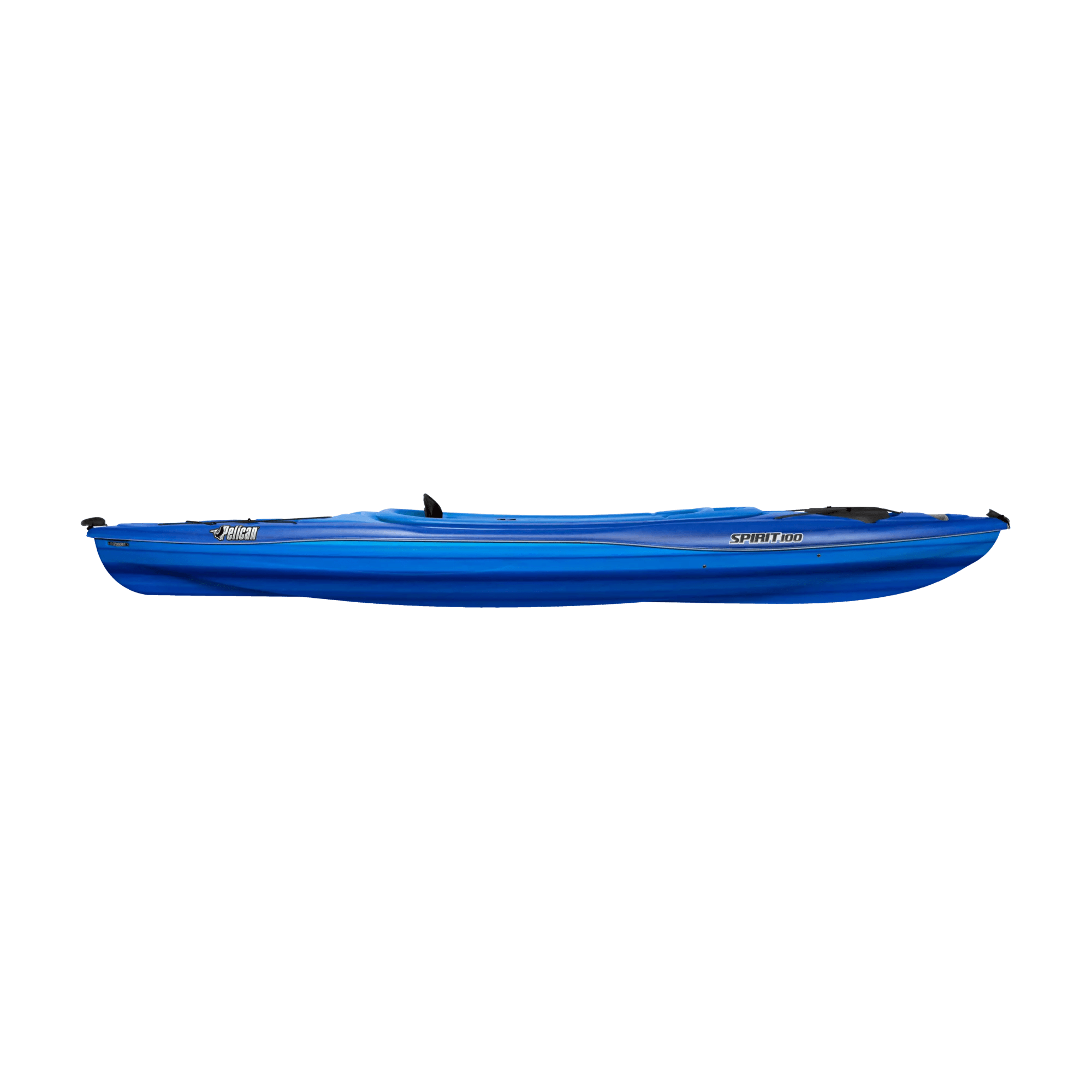 PELICAN - Spirit 100 Kayak with Paddle - Blue - KFF10P280 - SIDE