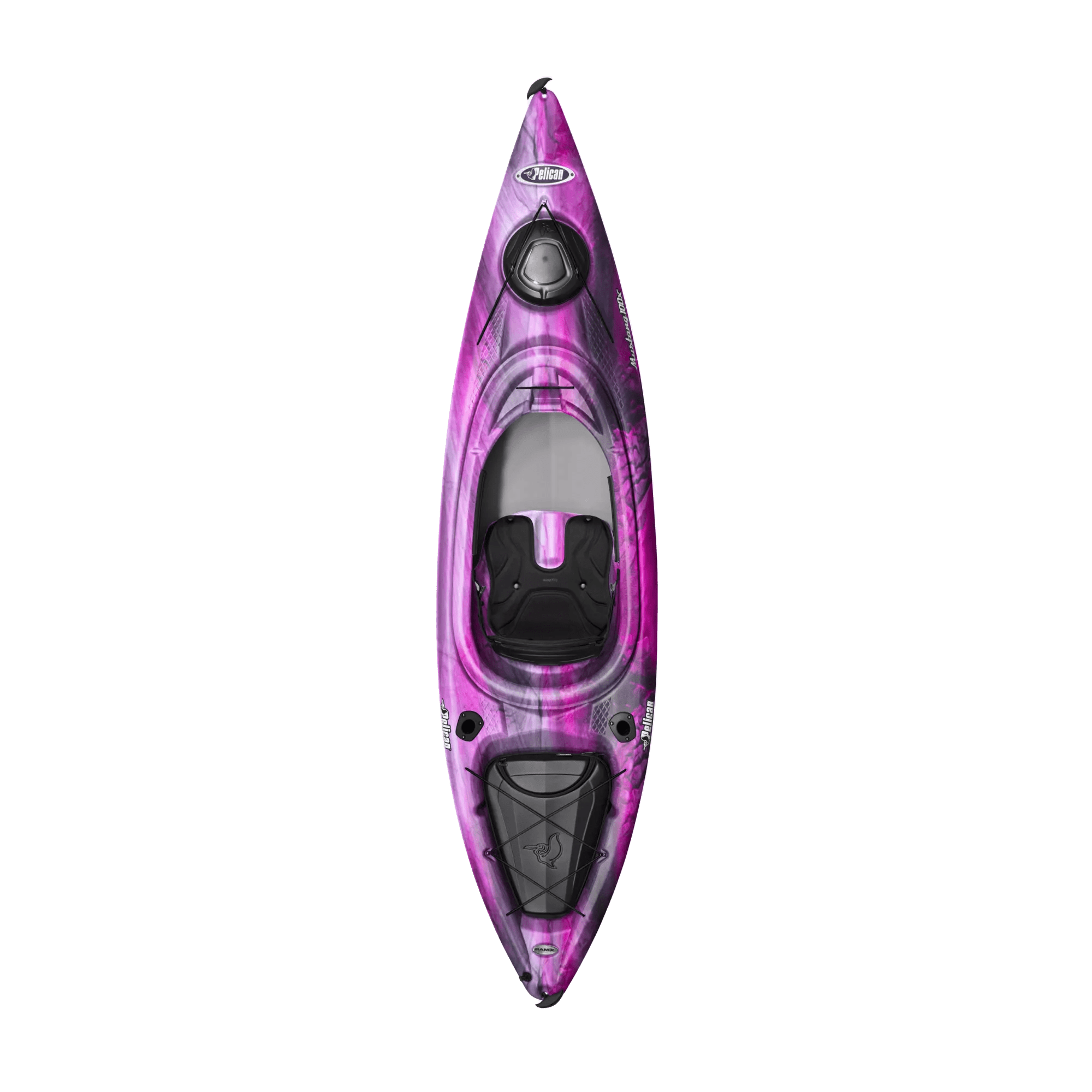 PELICAN - Mustang 100X EXO Recreational Kayak - Violet - KYF10P500 - TOP