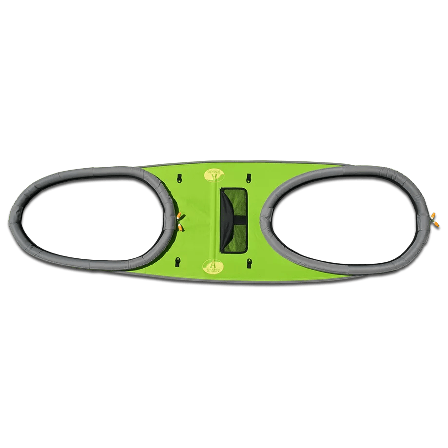 ADVANCED ELEMENTS - AdvanceFrame® Convertible Conversion Deck – Double - Green - AE2022-G - ISO 