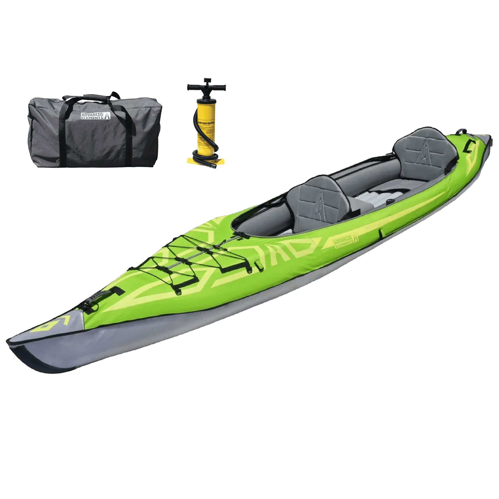 ADVANCED ELEMENTS - Kayak convertible AdvancedFrame Elite avec pompe - Green - AE1007-G-P - 