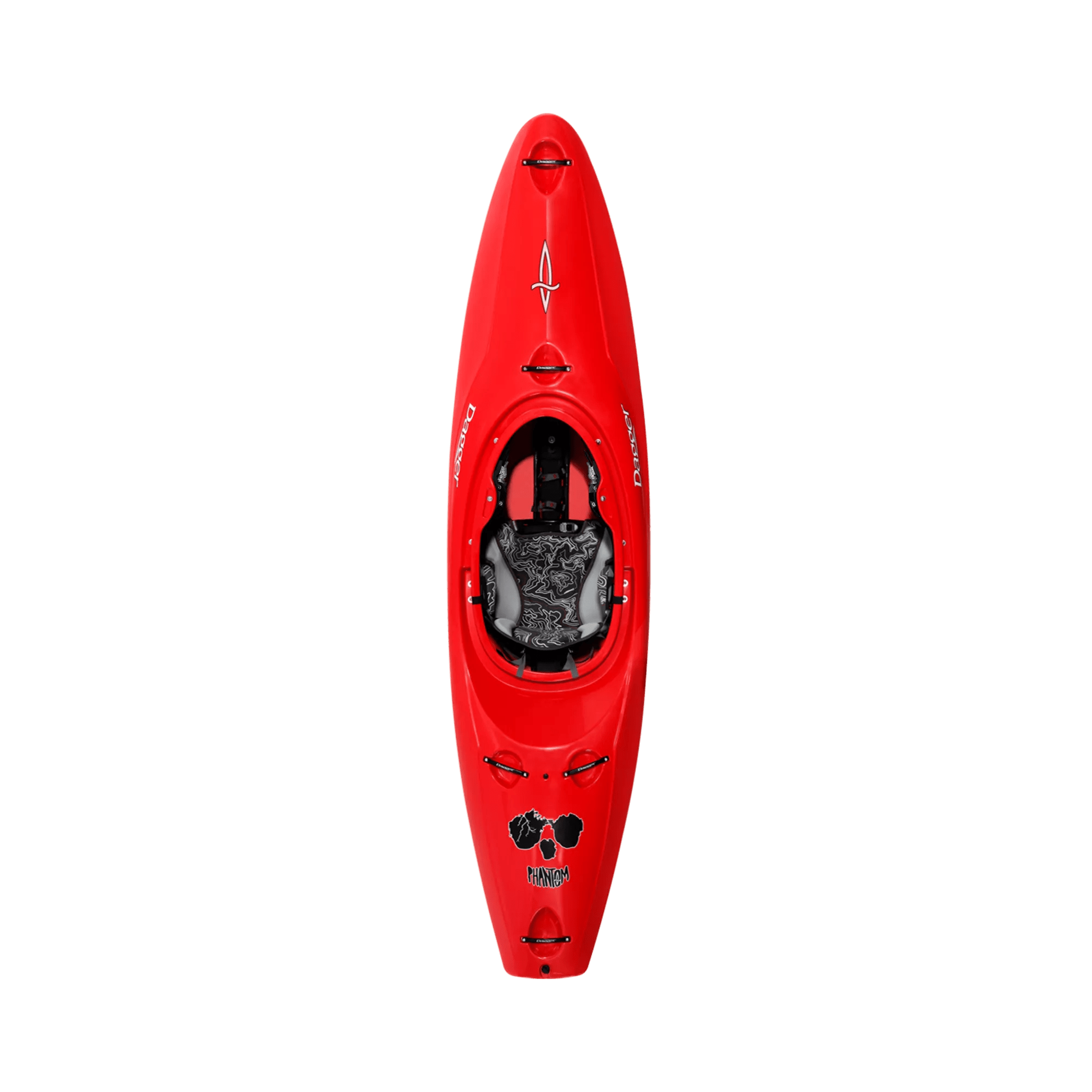 DAGGER - Kayak d'eaux vives polyvalent Phantom - Red - 9010334057 - TOP