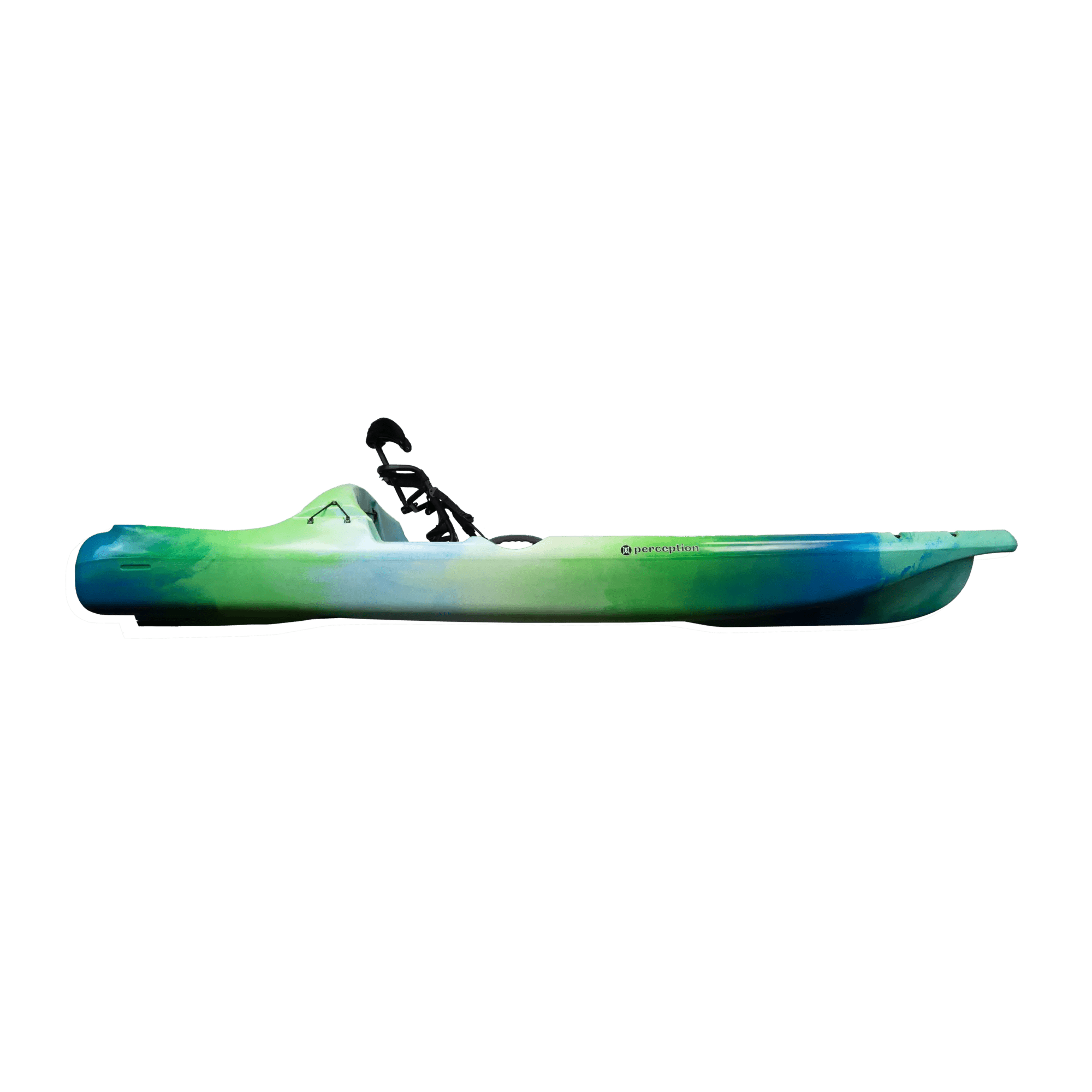 PERCEPTION - Hangtime 11.0 Recreational Kayak - Blue - 9351933174 - SIDE