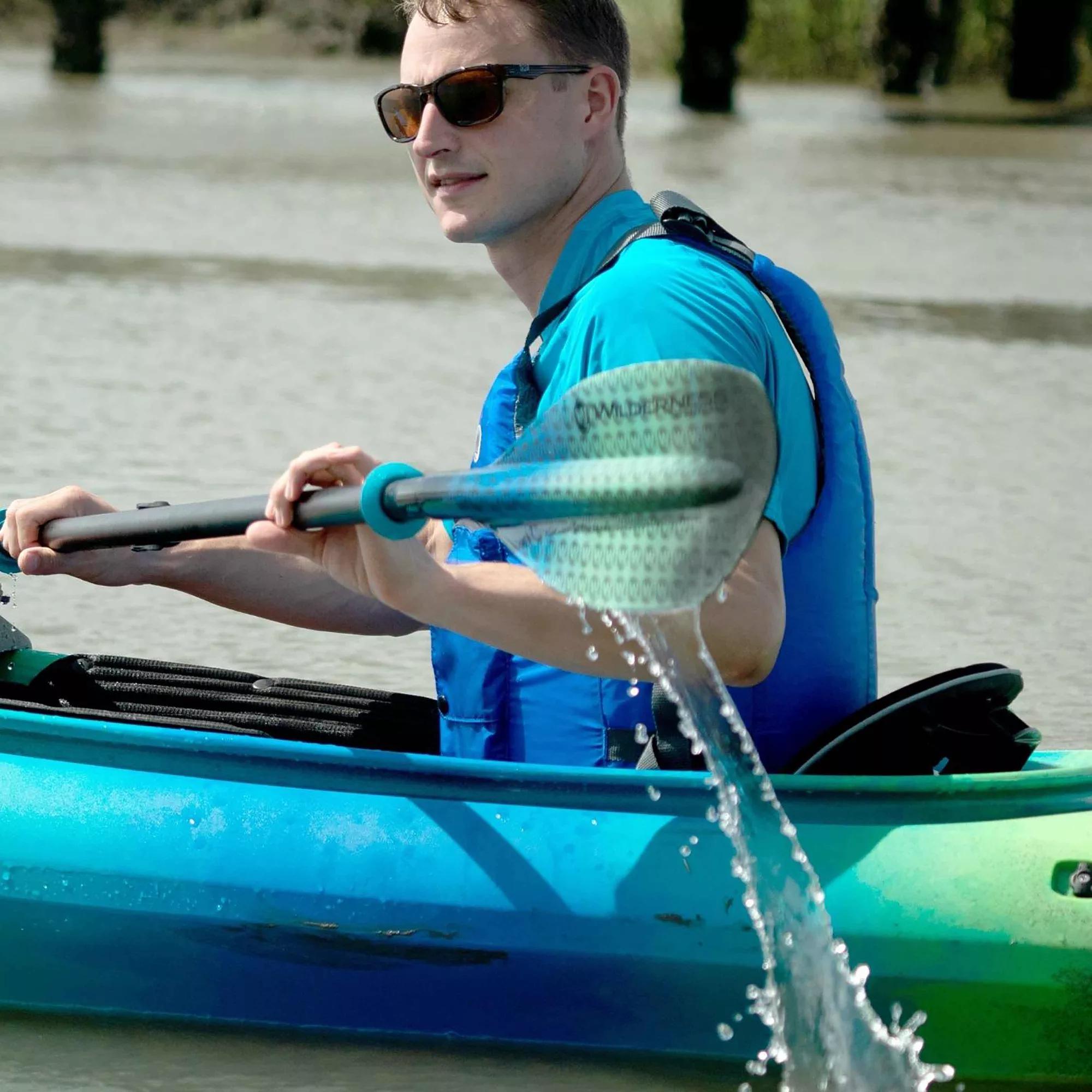 WILDERNESS SYSTEMS - Pagaie de kayak Pungo Glass de 220 cm à 240 cm - Blue - 8070206 - LIFE STYLE 1
