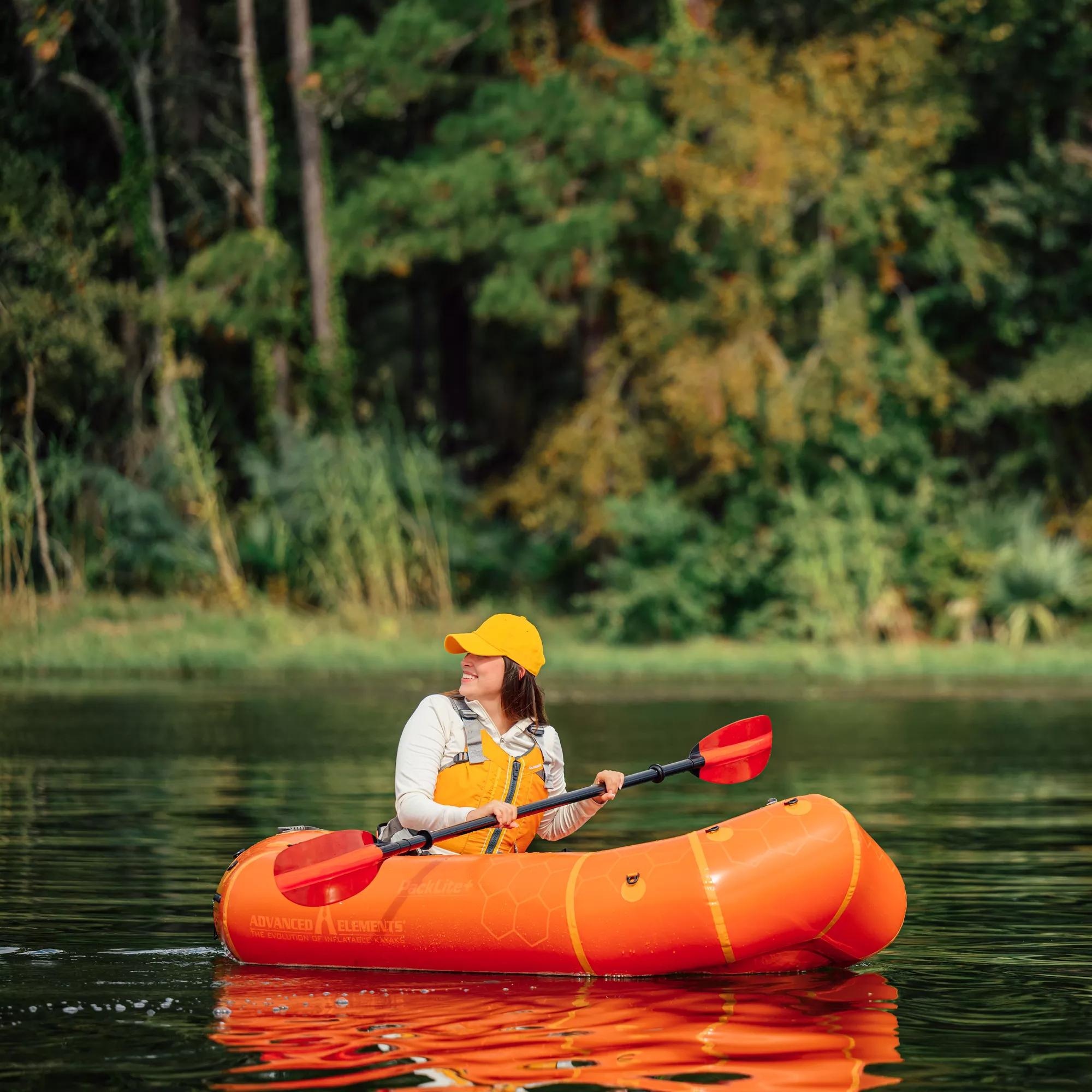 ADVANCED ELEMENTS - PackLite+™ Packraft - Orange - AE3037 - LIFE STYLE 1