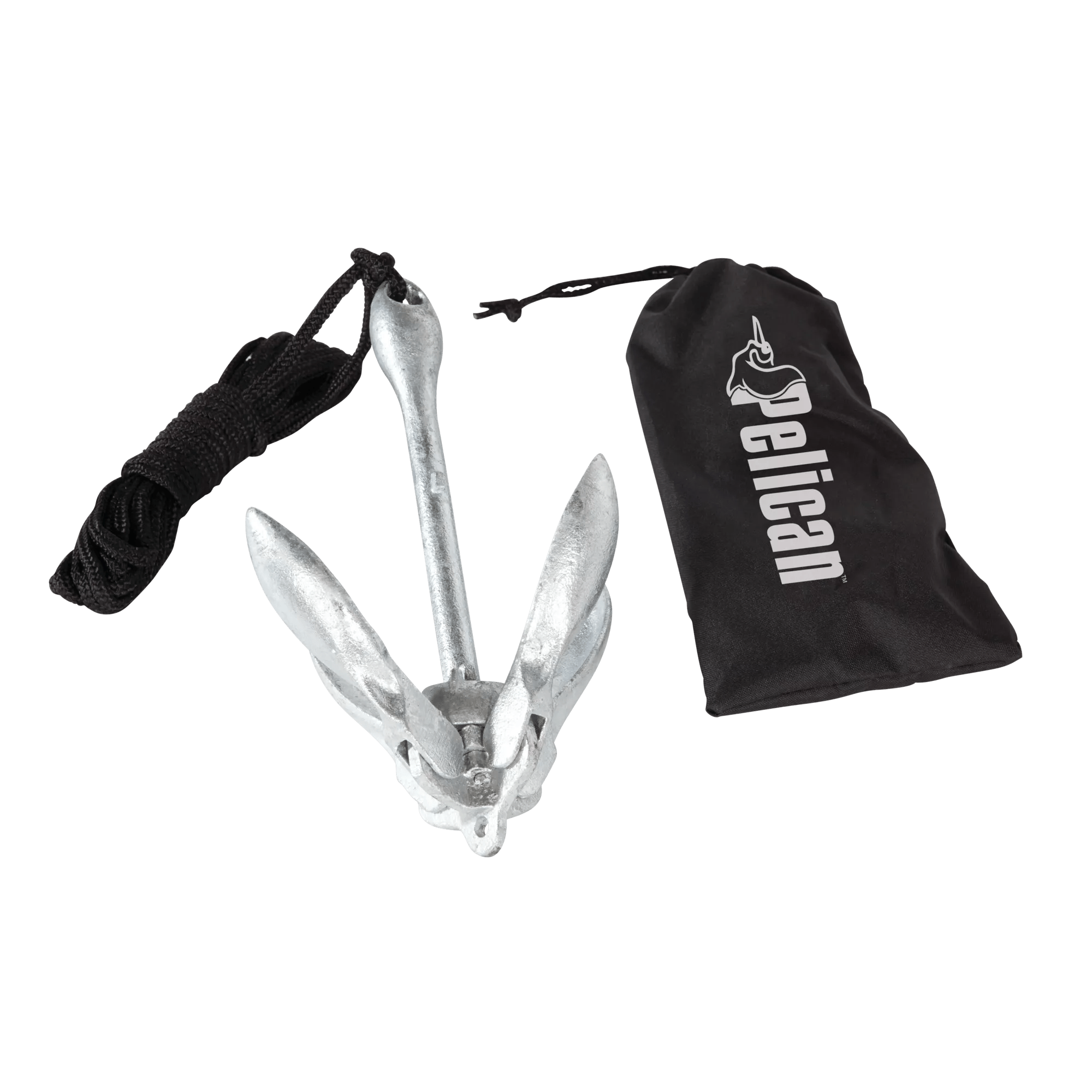 PELICAN - 3 lb Folding Anchor - Grey - PS0660-2 - ISO