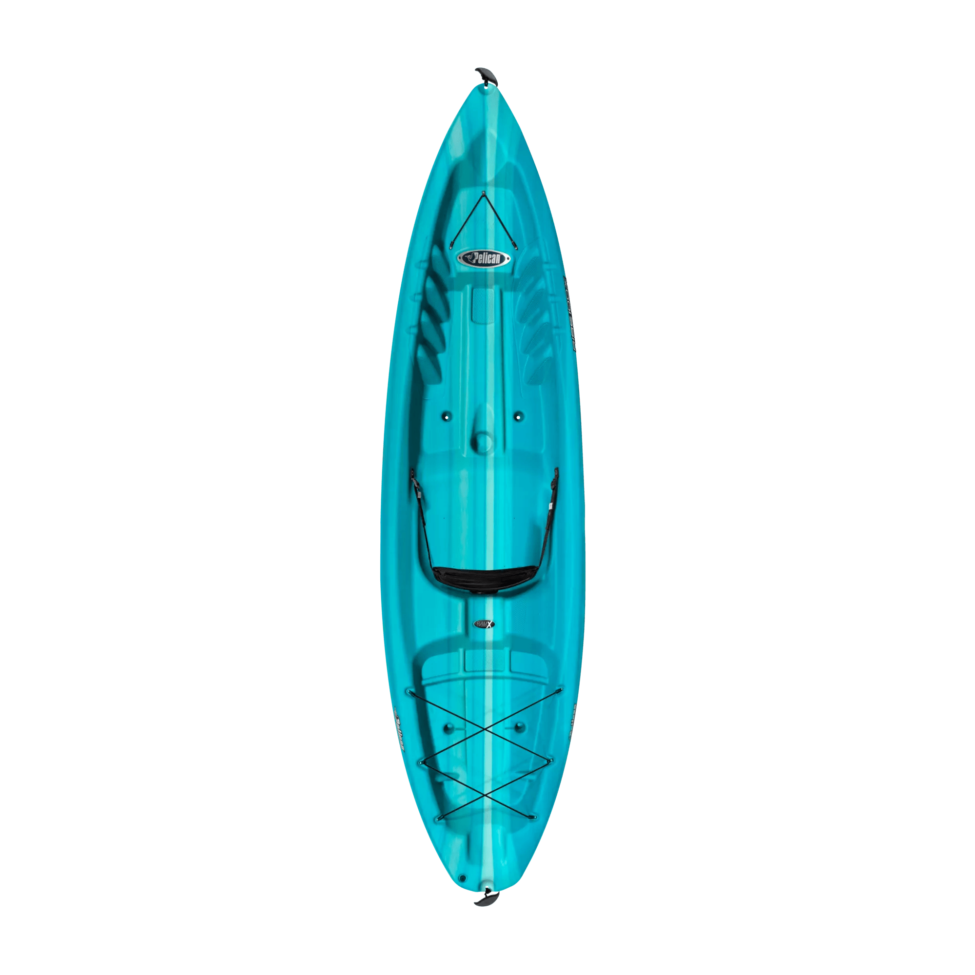 PELICAN - Rise 100X Recreational Kayak - Blue - KVF10P403 - TOP