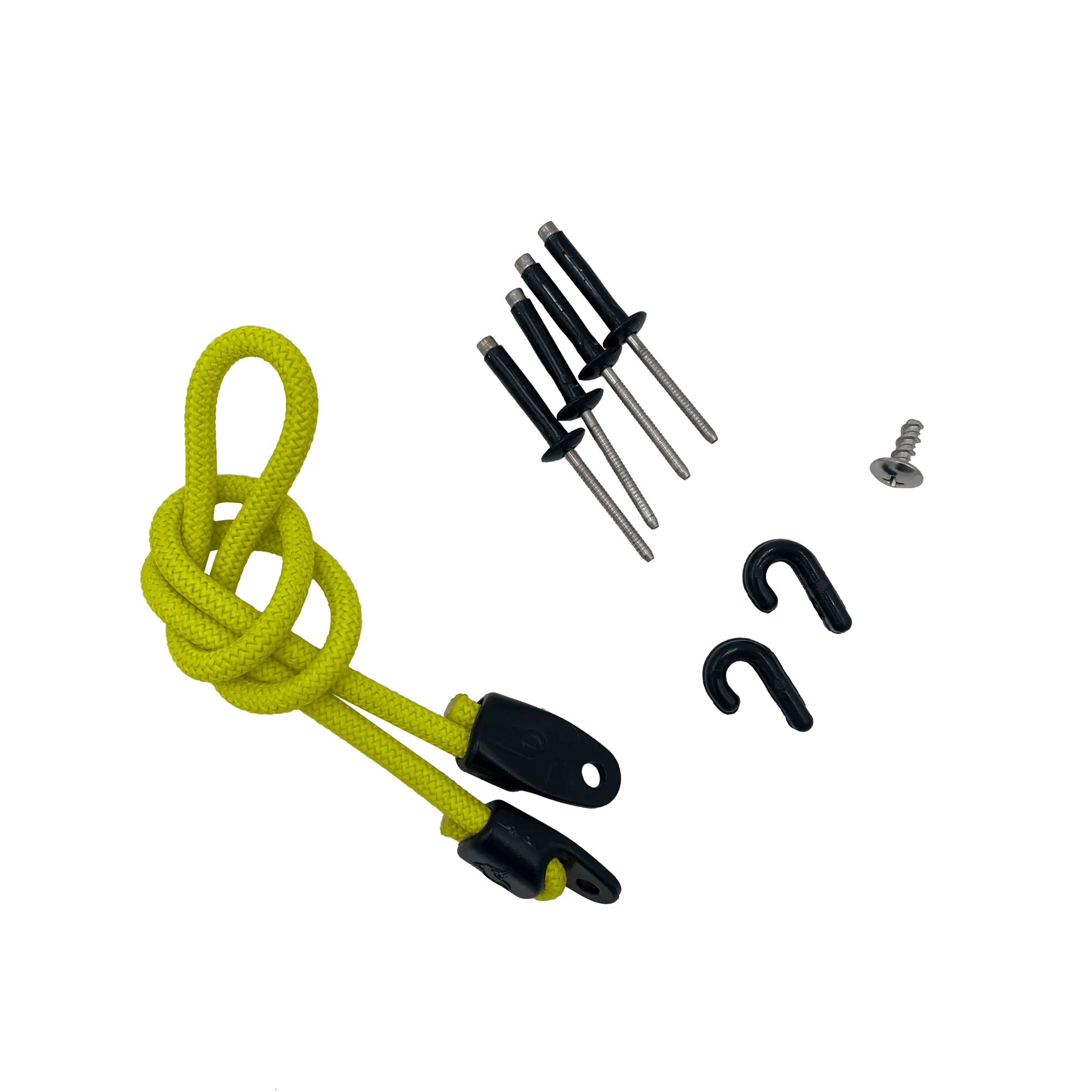 PELICAN - Yellow Green 24" (61 cm) Multi-Purpose Bungee Cords - Green - PS1662 - ISO