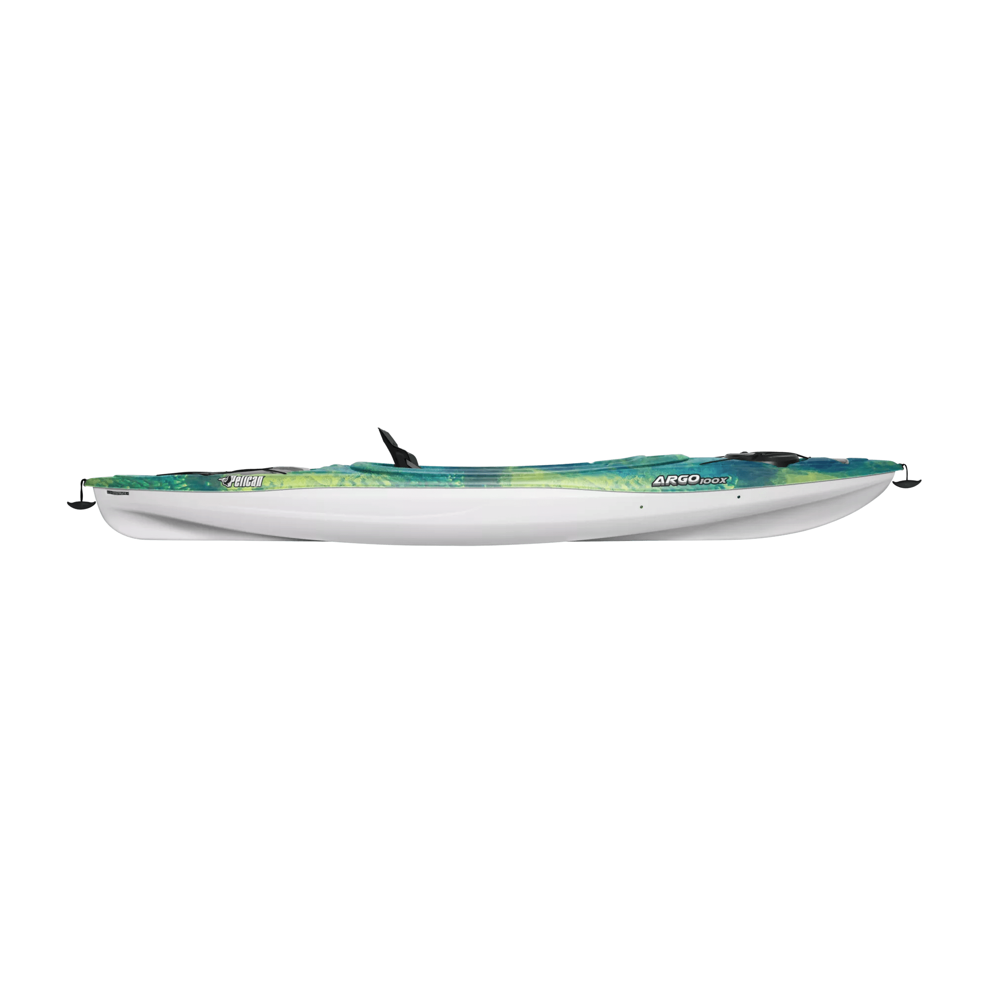 PELICAN - Argo 100X EXO Recreational Kayak - Grey - KFF10P101-00 - SIDE
