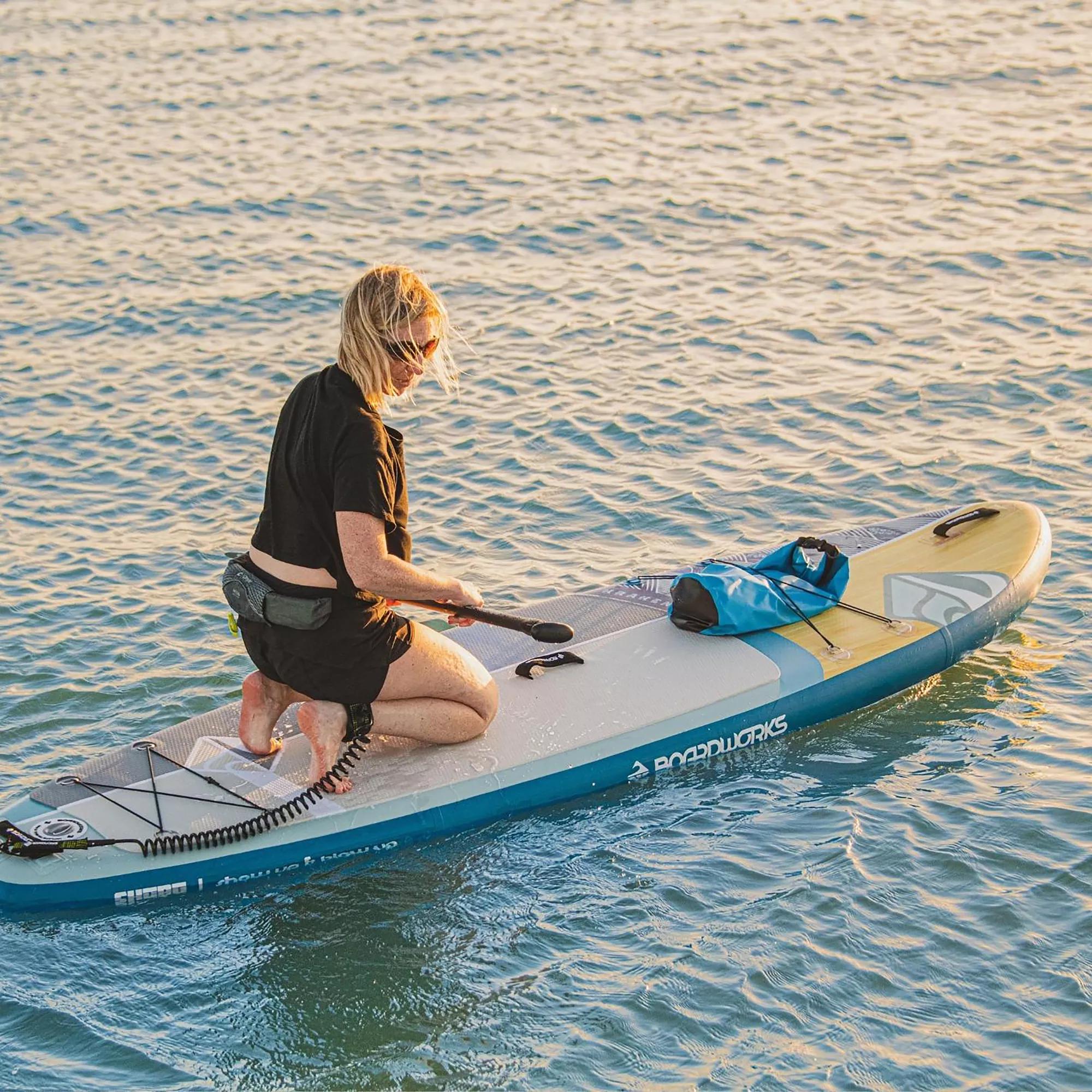 BOARDWORKS - Shubu Kraken 11' Inflatable Paddle Board - Blue - 4450539533 - LIFE STYLE 1