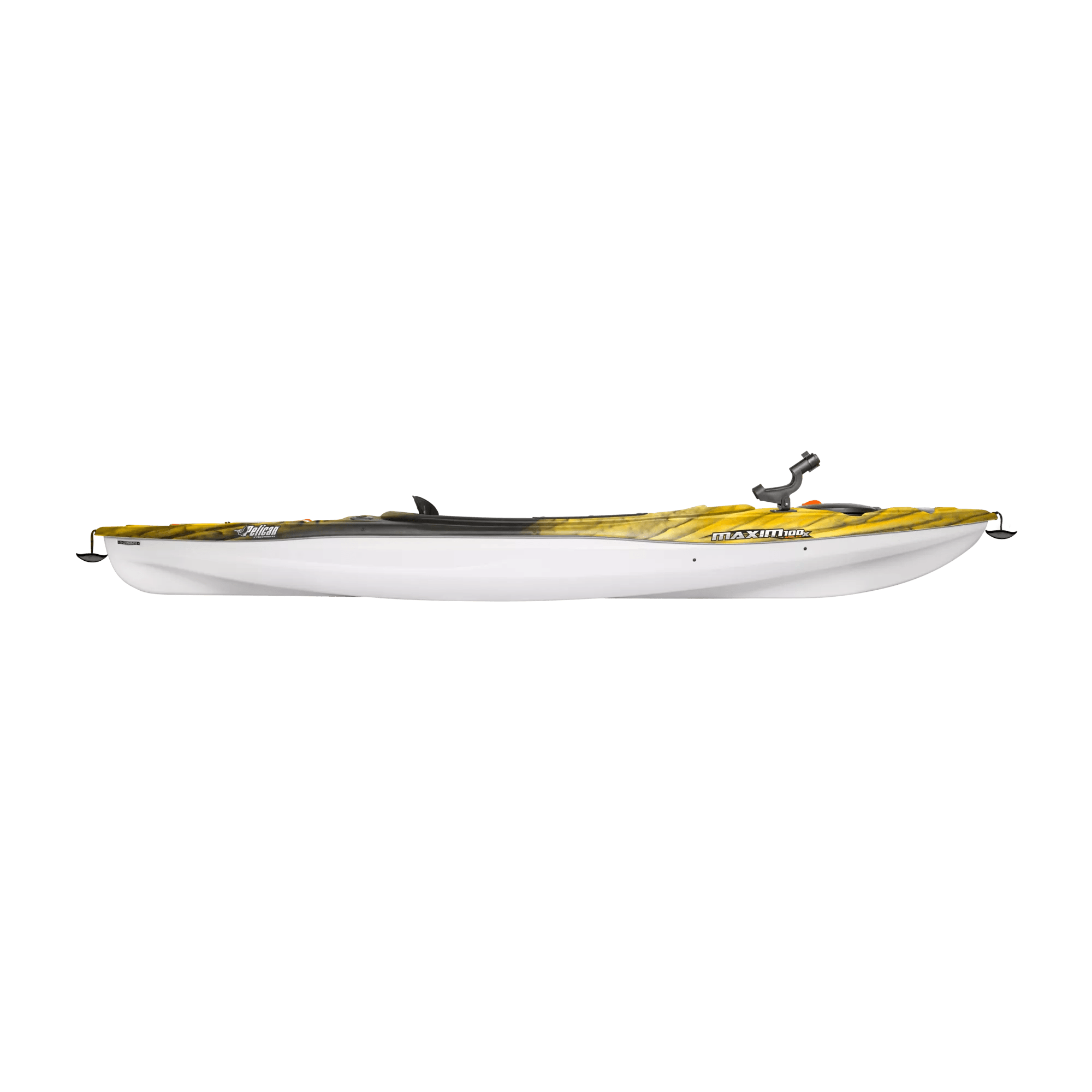 PELICAN - Maxim 100X Angler Fishing Kayak - Yellow - KFP10P109 - SIDE