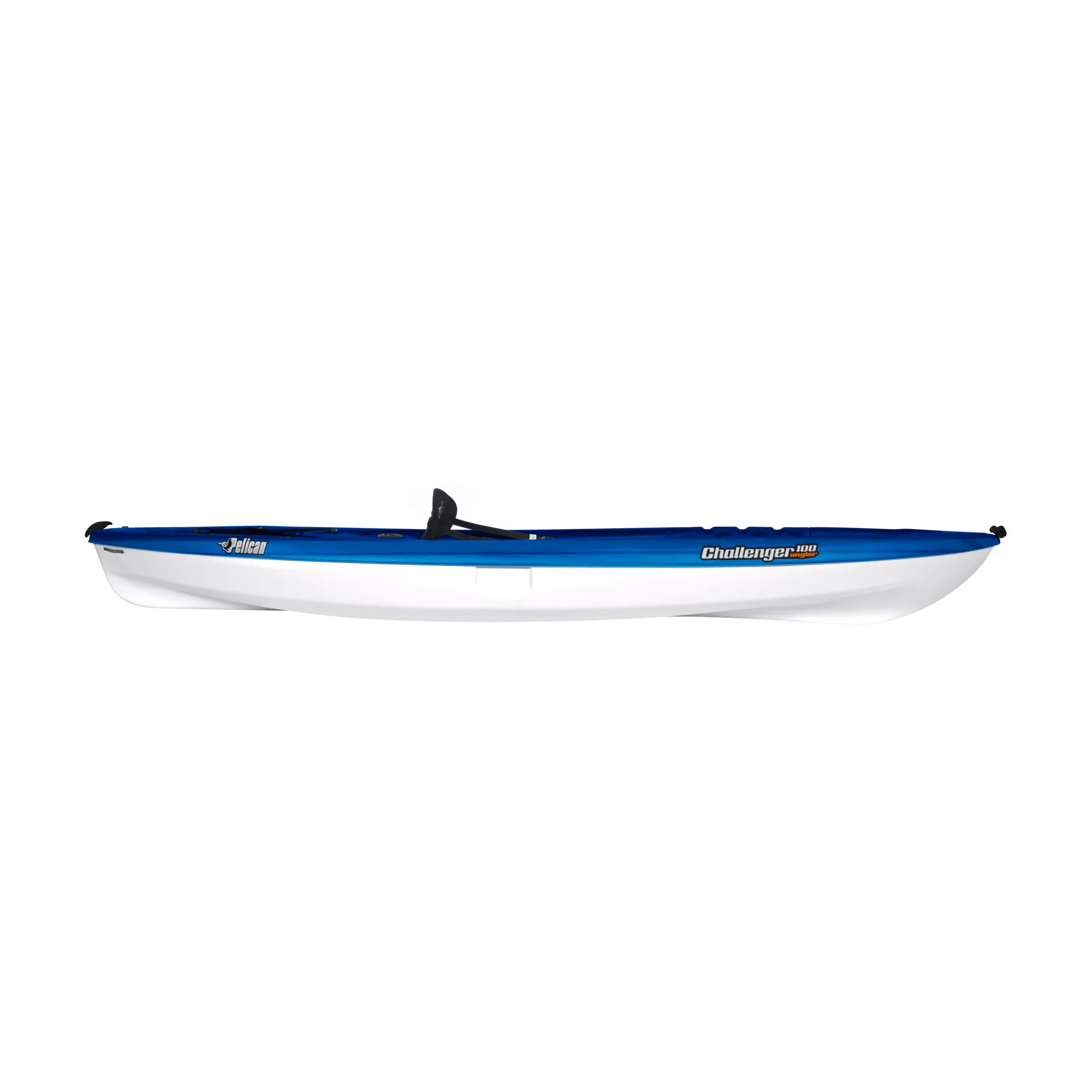 PELICAN - Challenger 100 Angler Fishing Kayak - Blue - KVL10P625 - SIDE