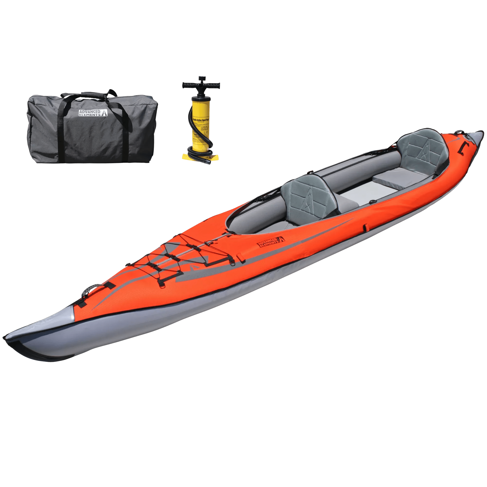 ADVANCED ELEMENTS - AdvancedFrame™ Convertible Elite Kayak with Pump - Red - AE1007-E-P - ISO
