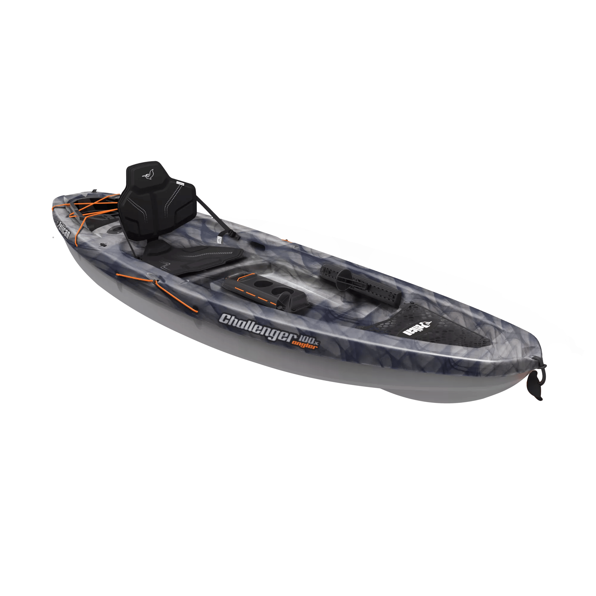 PELICAN - ChallengerSentinel 100X Angler Fishing Kayak - Black - MBF10P304 - 