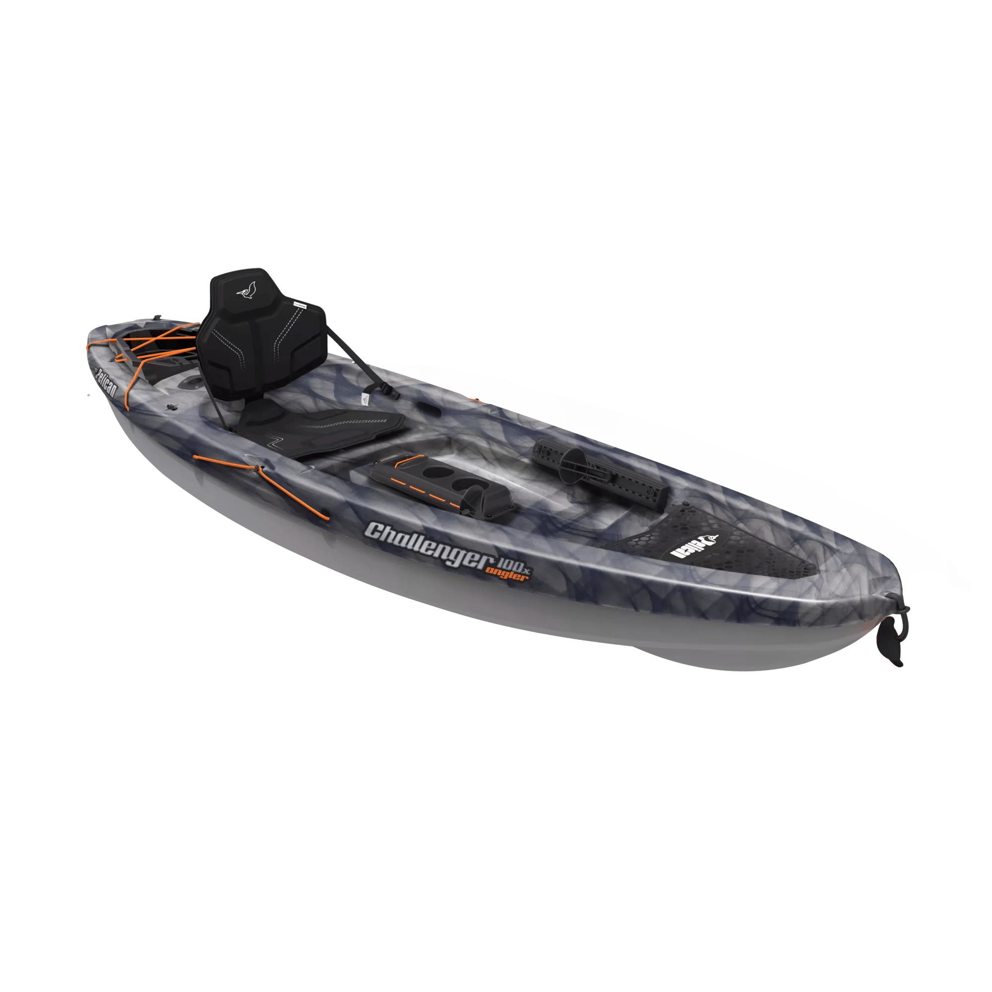 PELICAN - ChallengerSentinel 100X Angler Fishing Kayak - Black - MBF10P304 - ISO