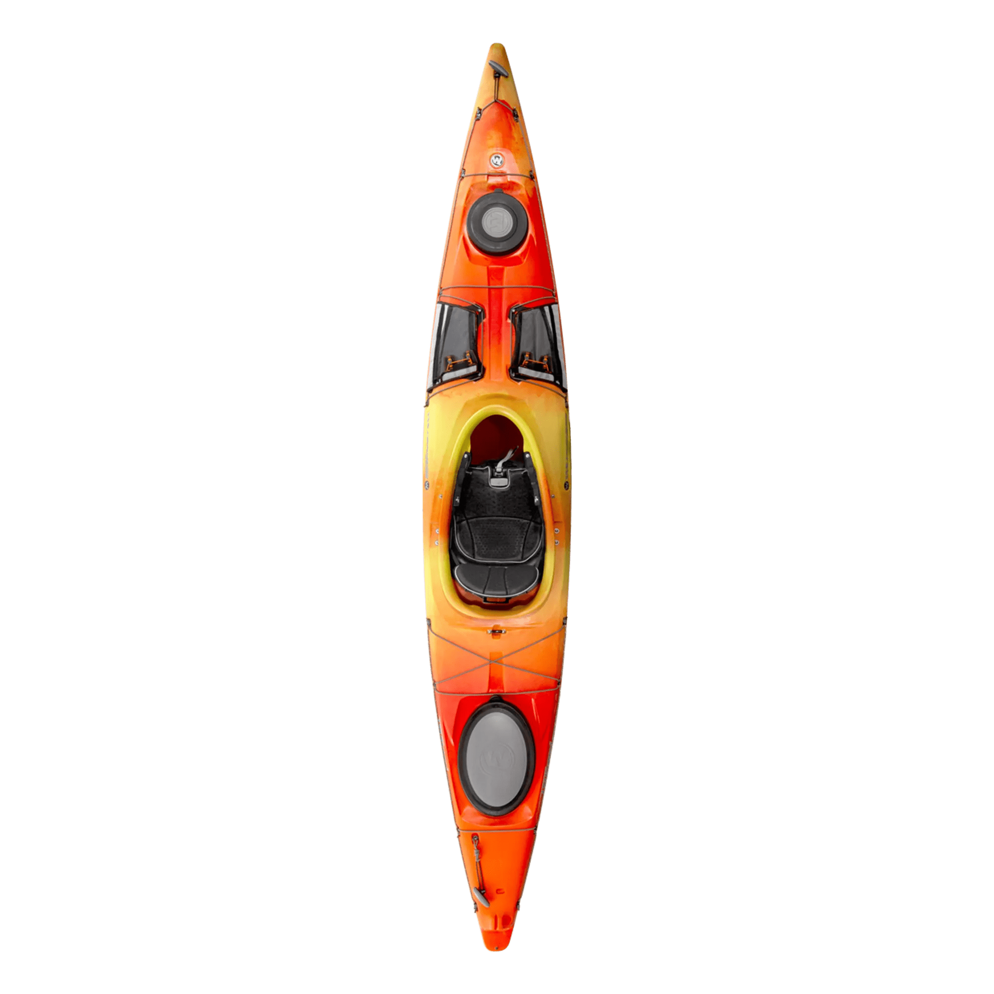 WILDERNESS SYSTEMS - Tsunami 125 Day Touring Kayak - Orange - 9720258054 - TOP