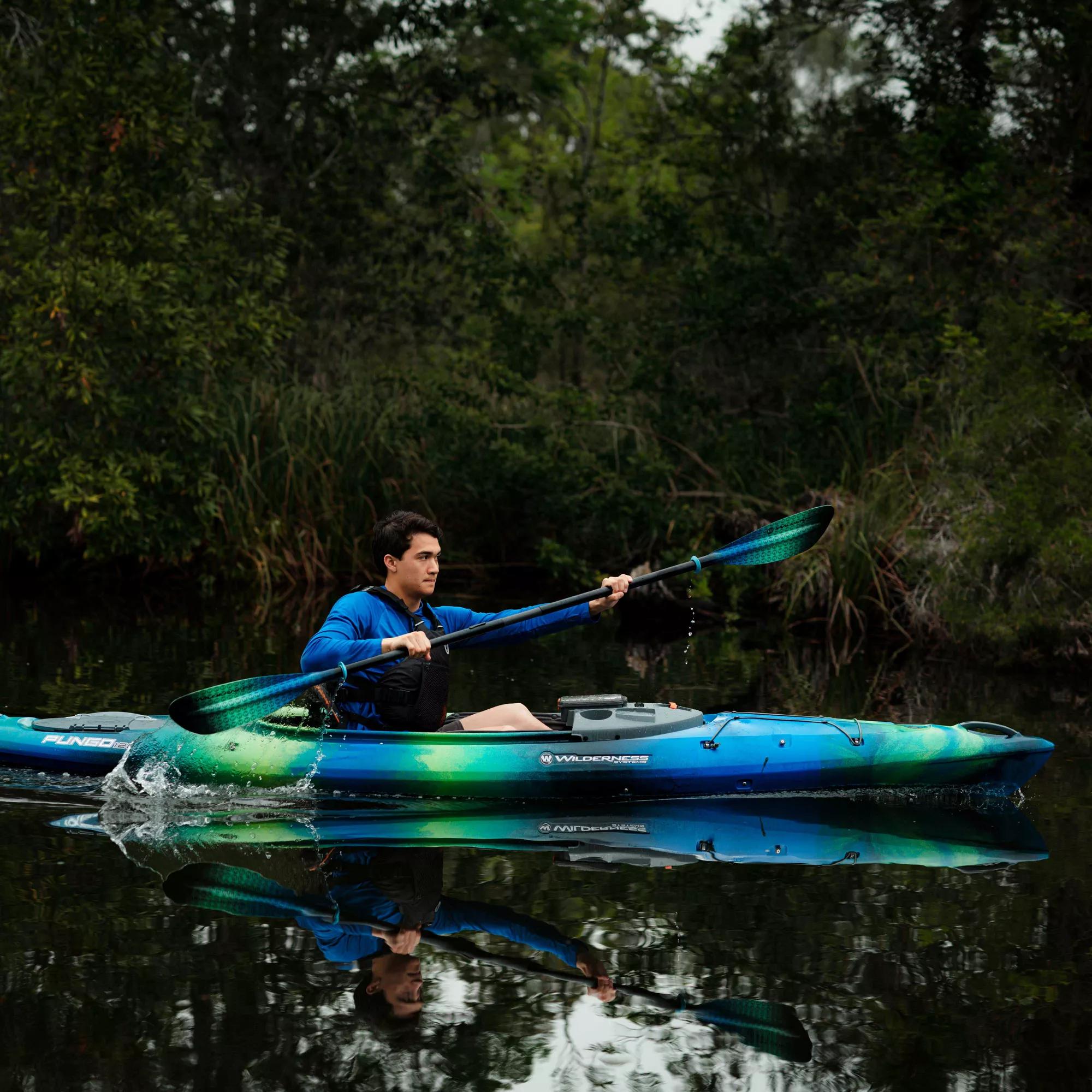 WILDERNESS SYSTEMS - Pungo 120 Recreational Kayak - Blue - 9730509142 - LIFE STYLE 1