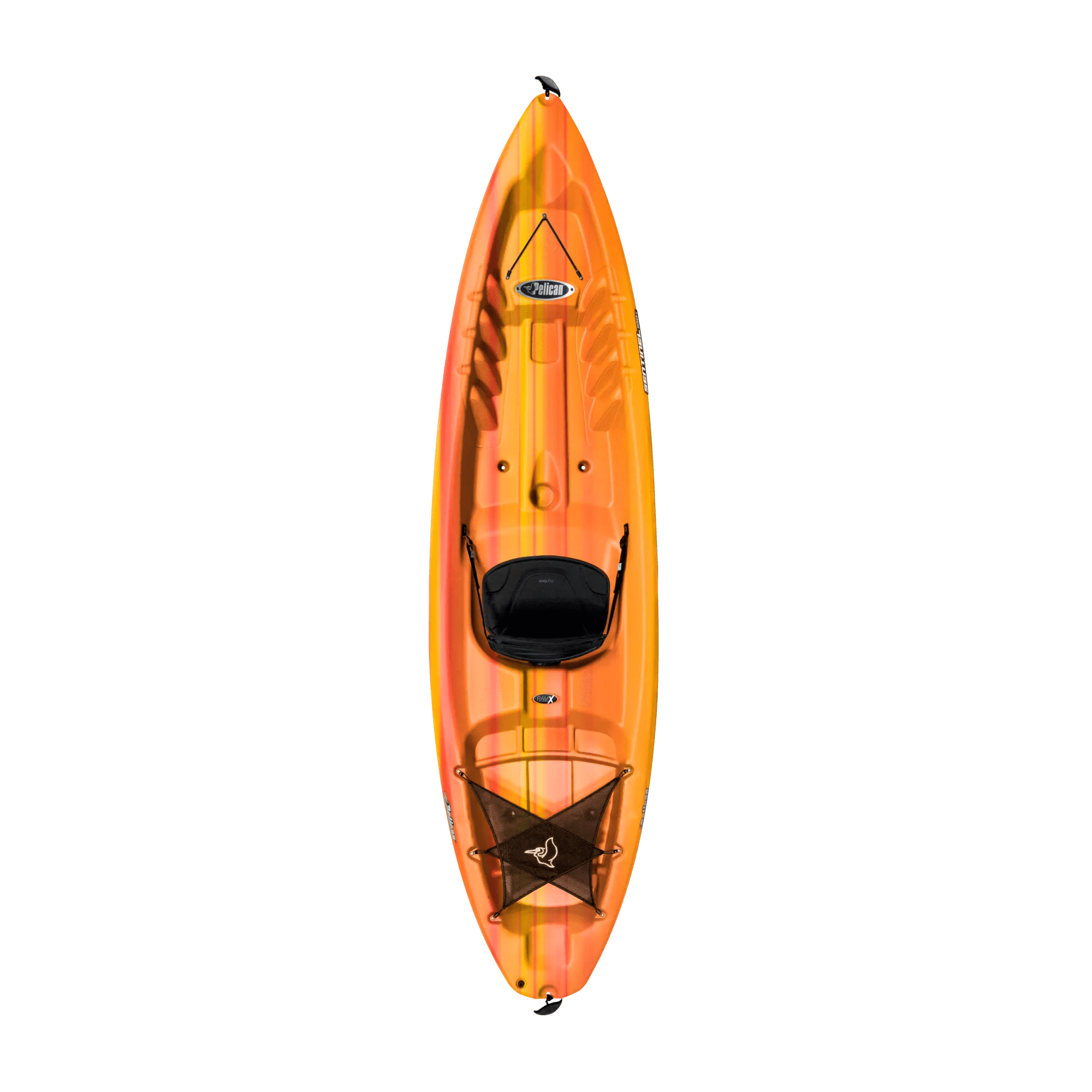 PELICAN - Sentinel 100X Recreational Kayak - Red - KVF10P100-00 - TOP