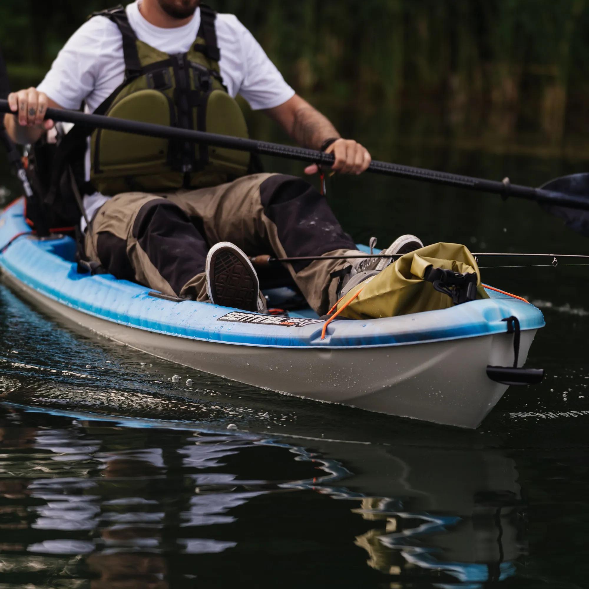 PELICAN - Sentinel 100XP Angler Fishing Kayak - Grey - MGF10P103-00 - LIFE STYLE 3