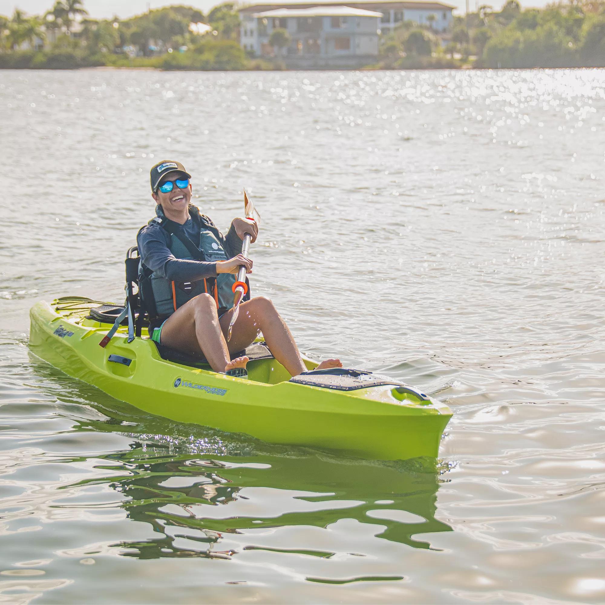 WILDERNESS SYSTEMS - Targa 100 Recreational Kayak - Orange - 9751121054 - LIFE STYLE 3