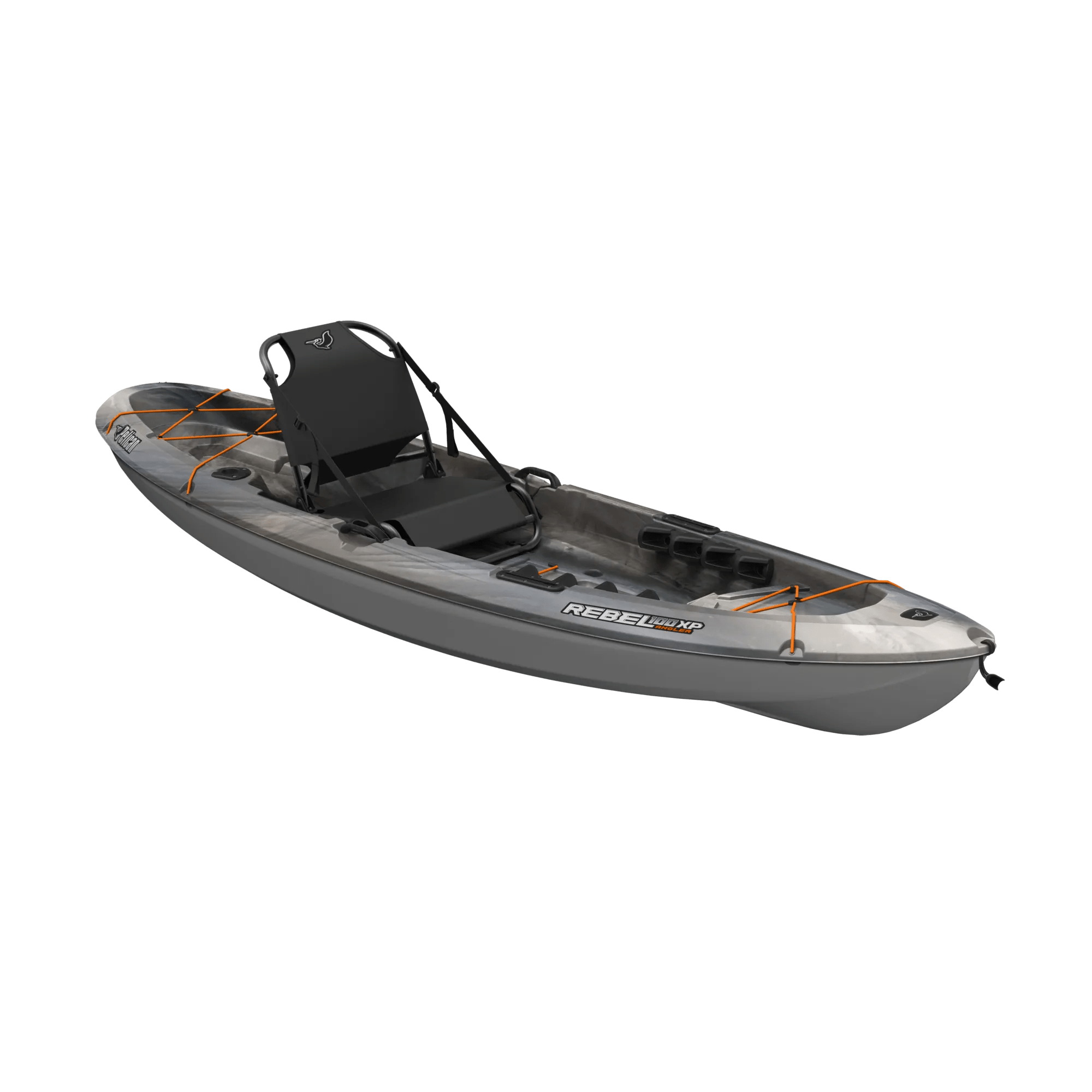 PELICAN - Rebel 100XP Angler Fishing Kayak - Grey - MGL10P605 - ISO
