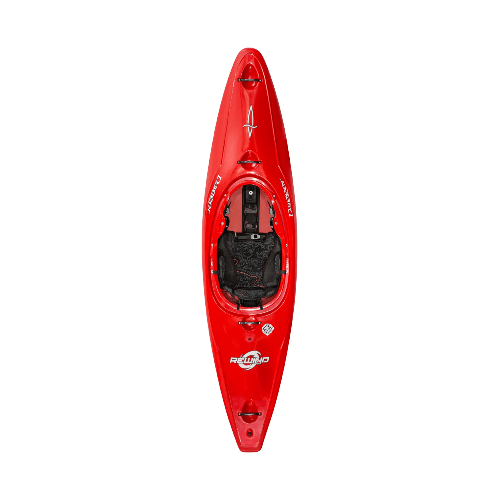DAGGER - Rewind L River Play Whitewater Kayak - Red - 9010480057 - TOP