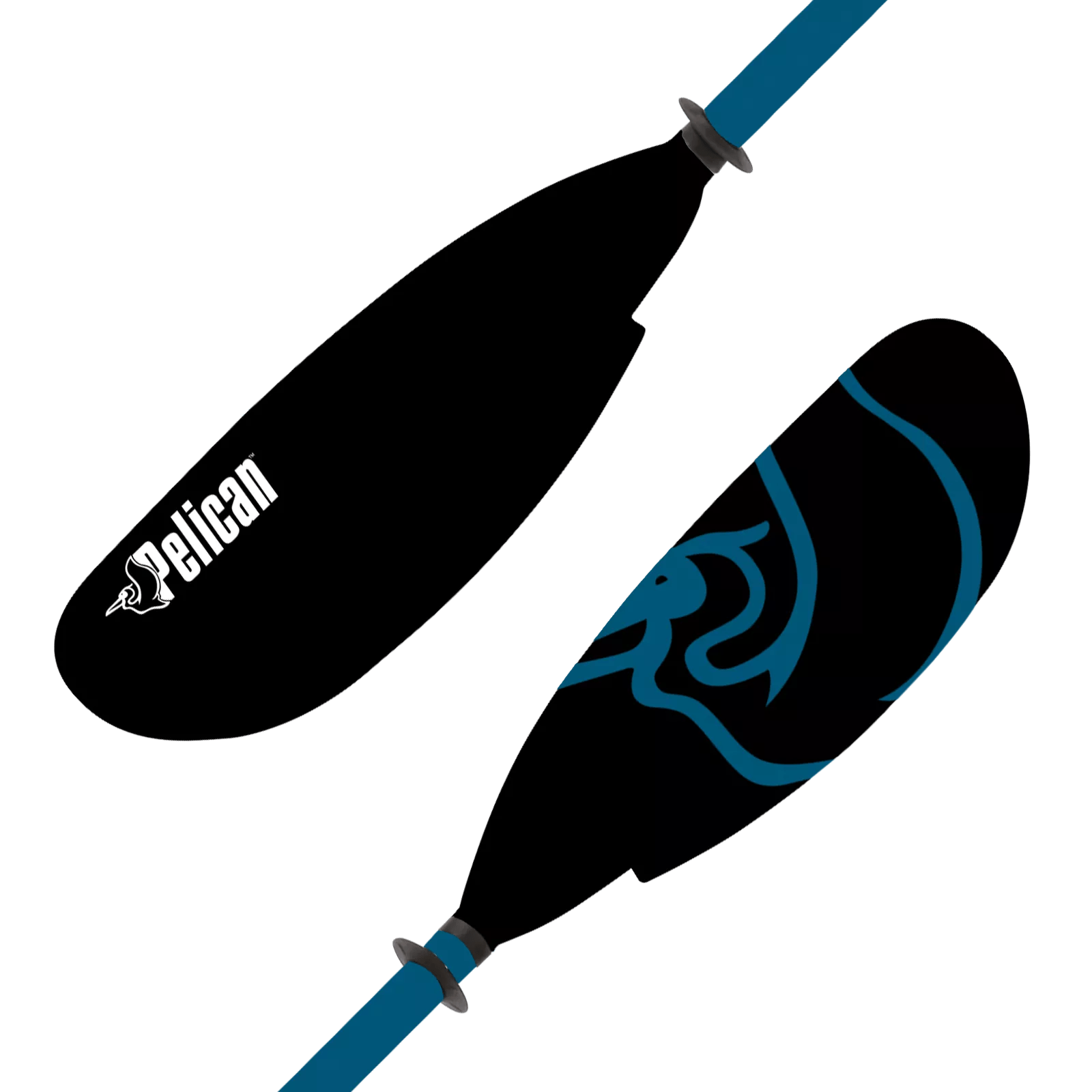 PELICAN - Pagaie de kayak Vesta de 230 cm (90,5 po) - Black - PS1969-00 - ISO 