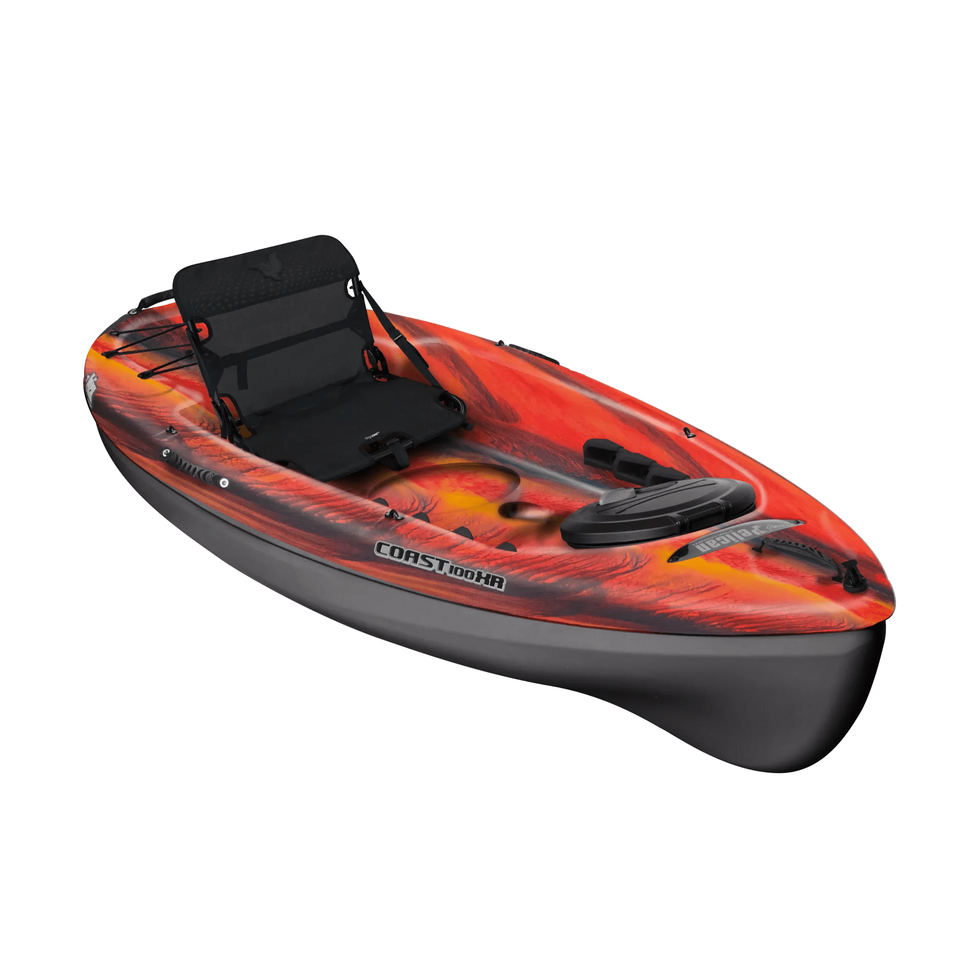 PELICAN - Coast 100XR SOT Recreational Kayak - Yellow - KBP10P104 - ISO