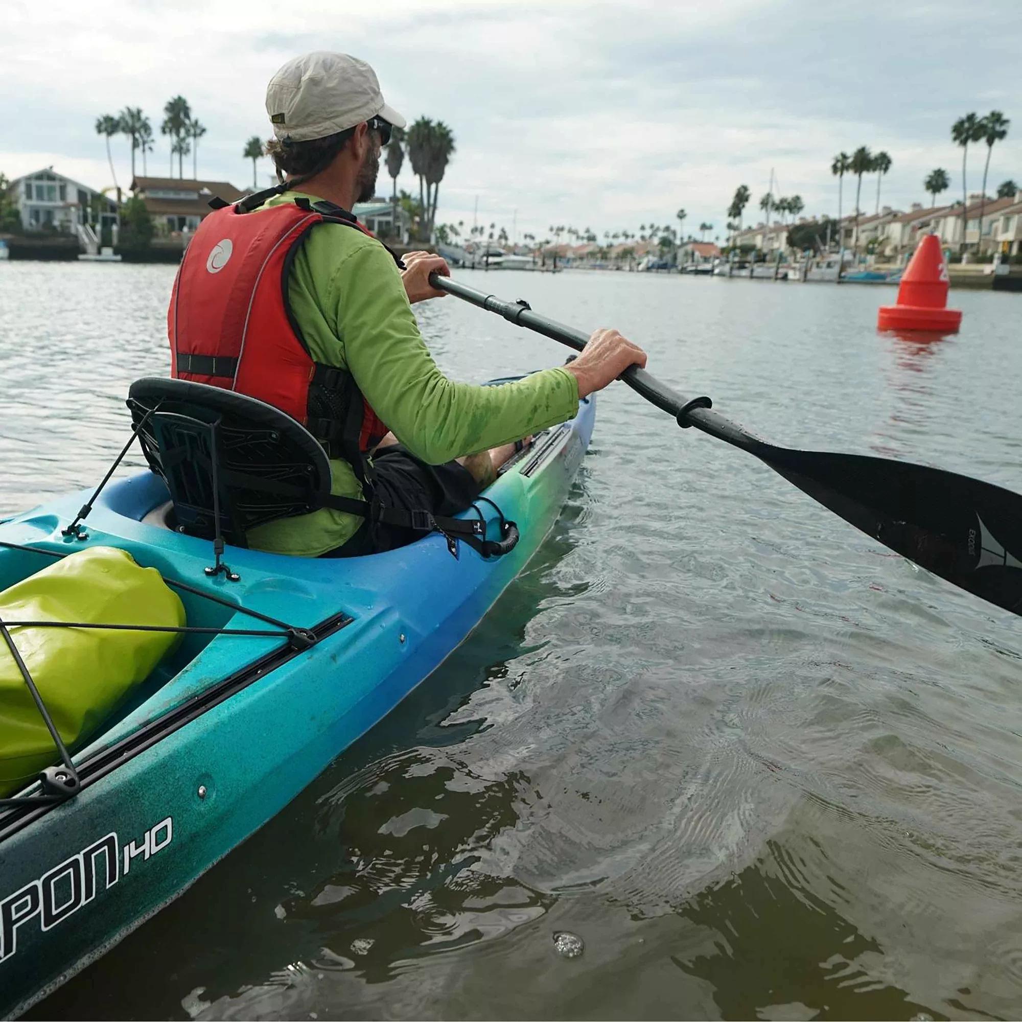 WILDERNESS SYSTEMS - Tarpon 140 Fishing Kayak - Brown - 9750405181 - LIFE STYLE 3