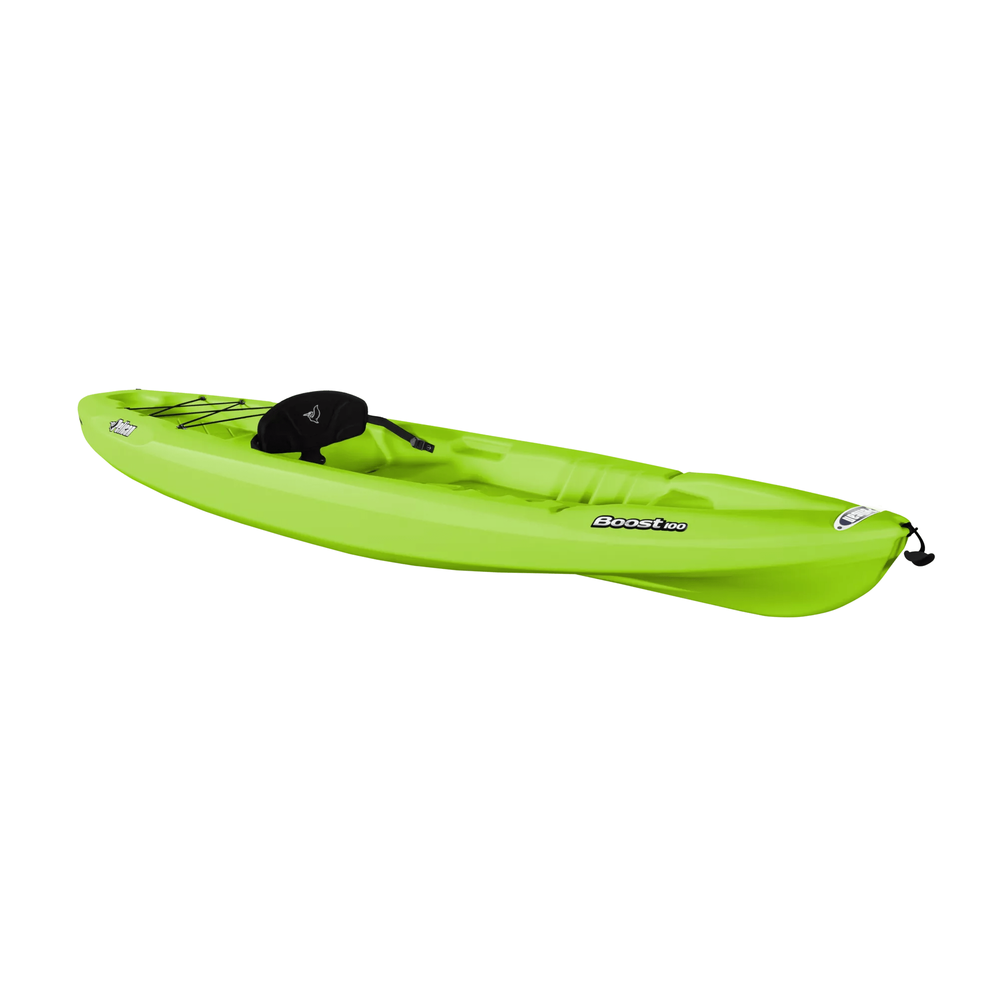 PELICAN - Boost 100 Recreational Kayak - Lime - KOS10P105 - ISO 