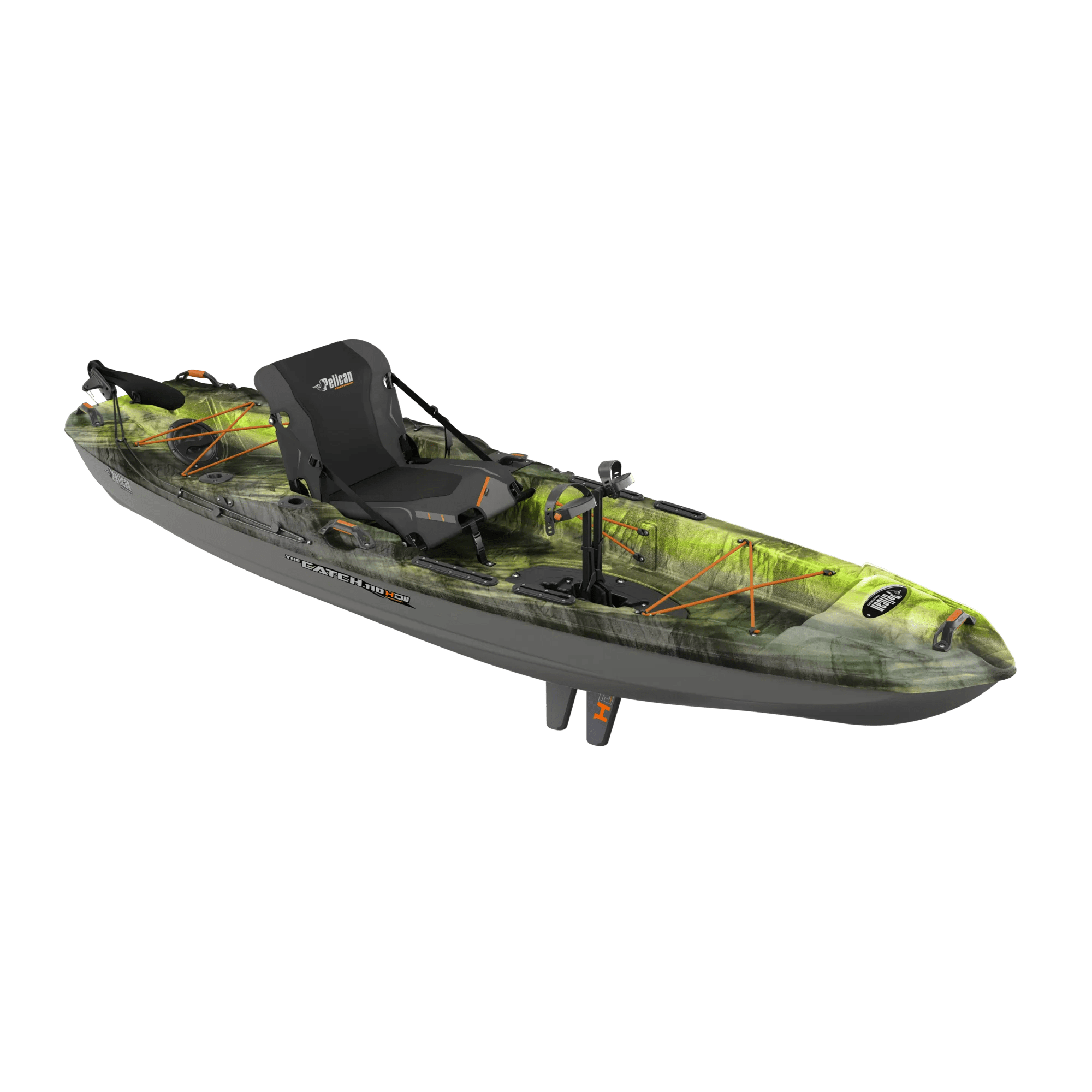 PELICAN - Catch 110 HDII Fishing Kayak - Grey - KRP11P205 - ISO