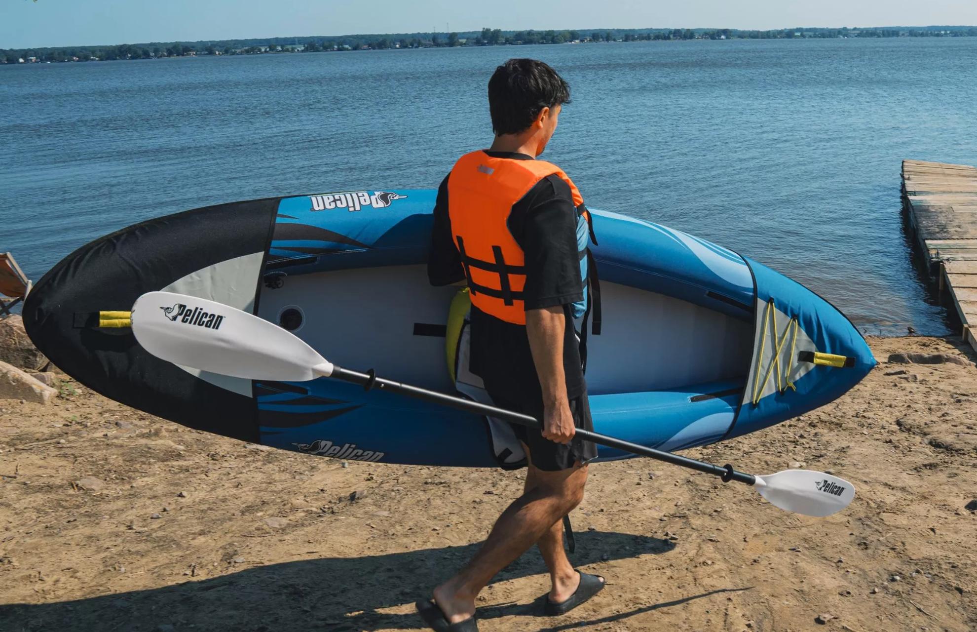 Kayak gonflable blue iESCAPE de Pelican