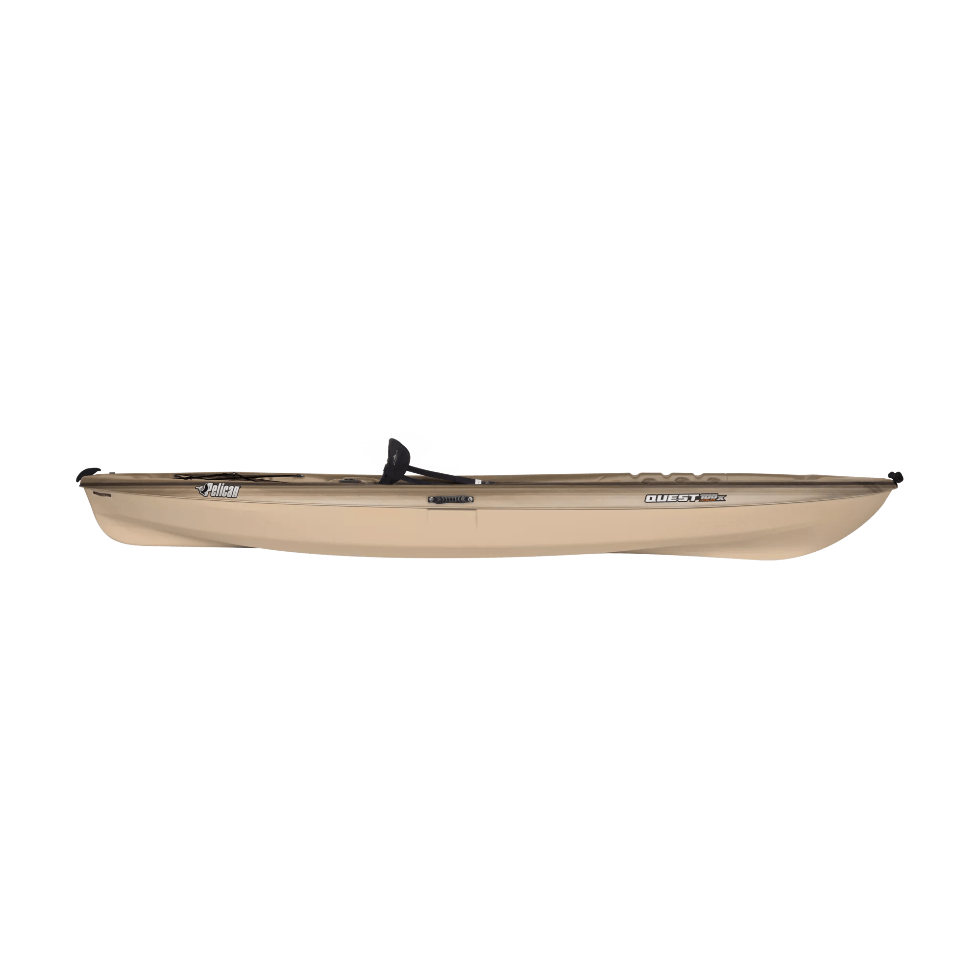 PELICAN - Kayak de pêche Quest 100X Angler - Black - KVF10P160 - SIDE